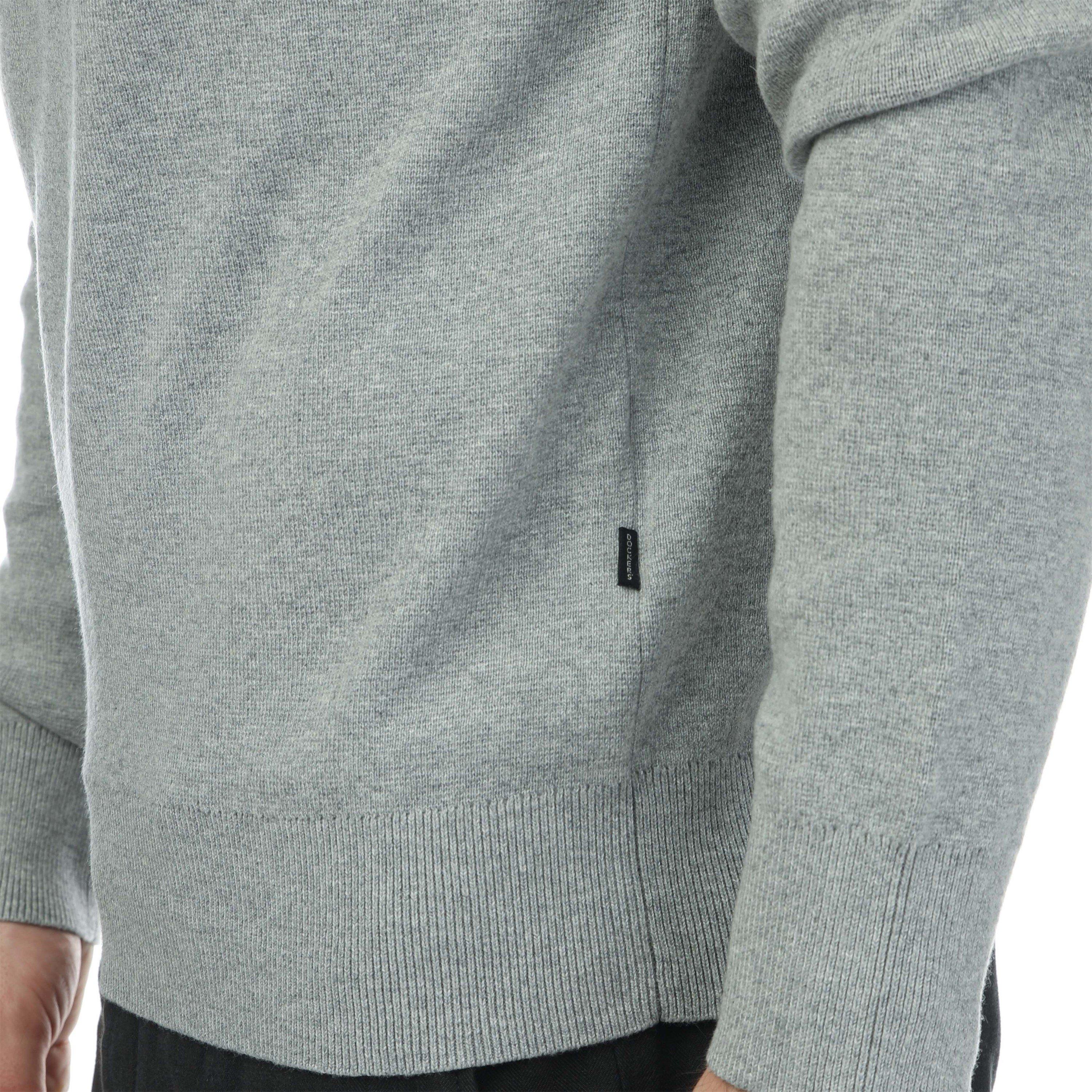 Smkstk Hthr - DOCKERS - Men's Long-Sleeve Crew Sweatshirt - 4