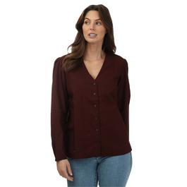 DOCKERS V Neck Woven Blouse