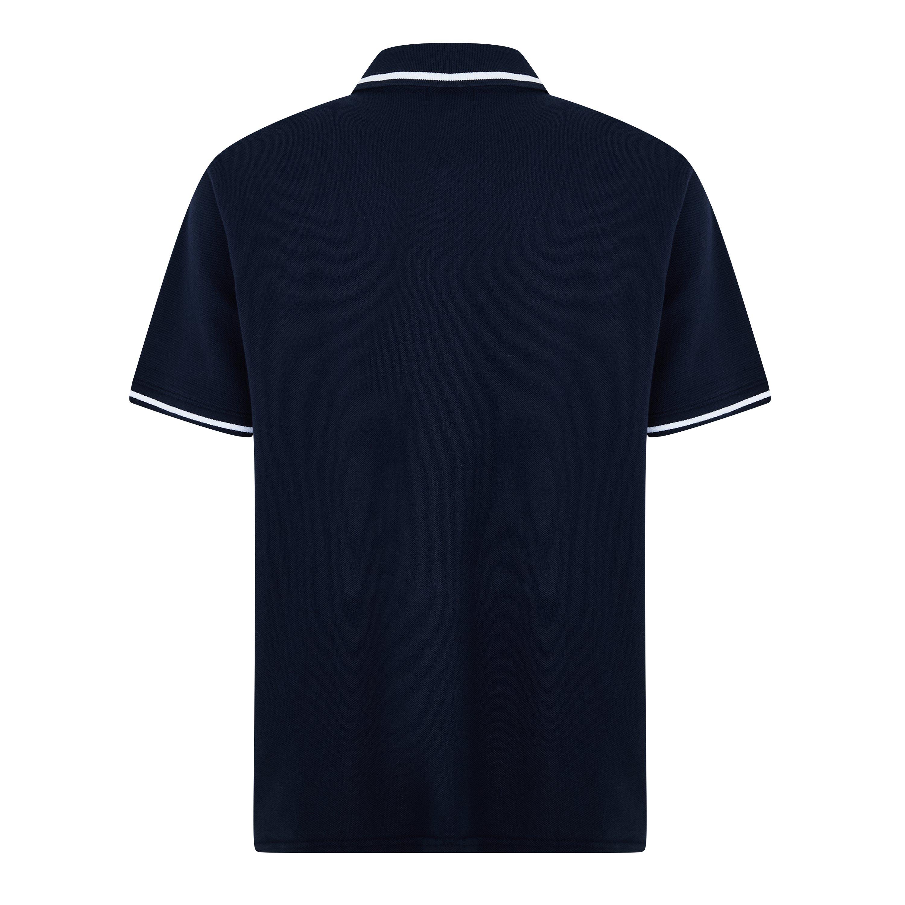 Navy Blazer - DOCKERS - Tipped Polo Shirt - 5
