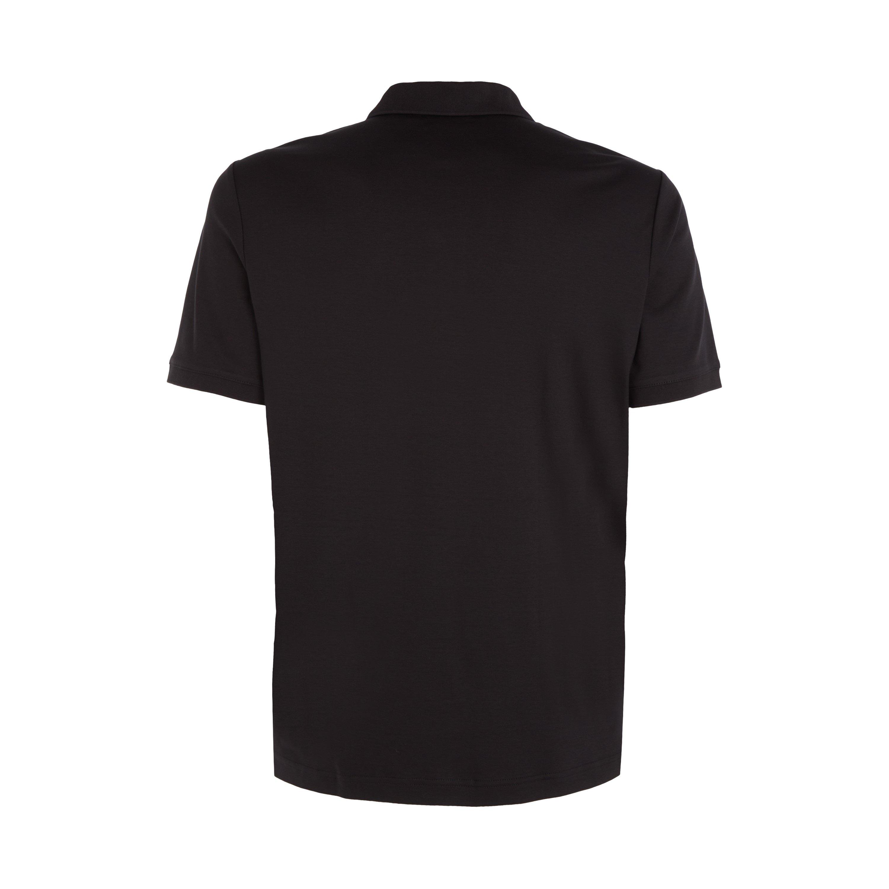 Ck Black - Calvin Klein - Men's Liquid Touch Slim Short-Sleeve Polo Shirt - 2