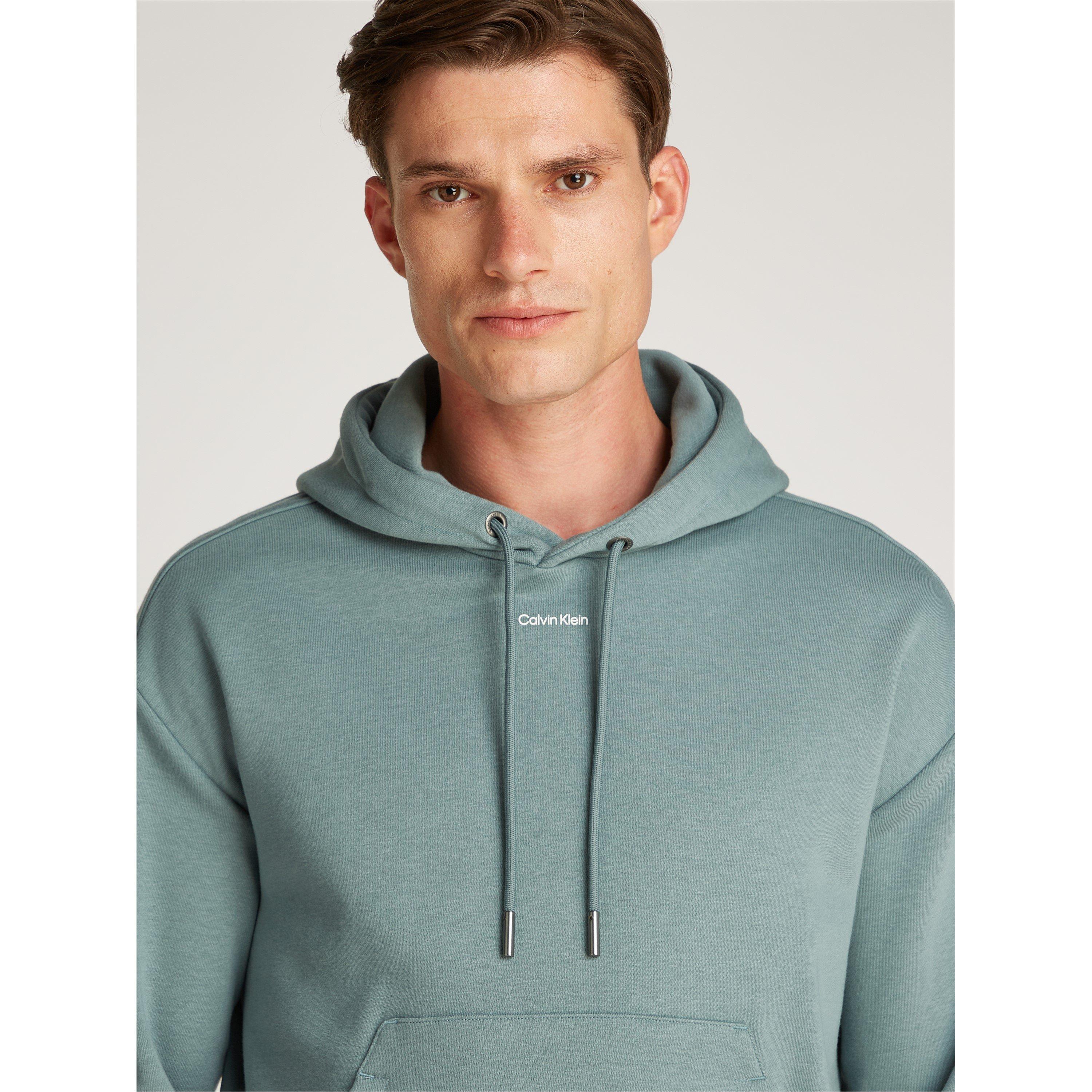 Blue CFQ - Calvin Klein - NANO LOGO HOODIE - 5