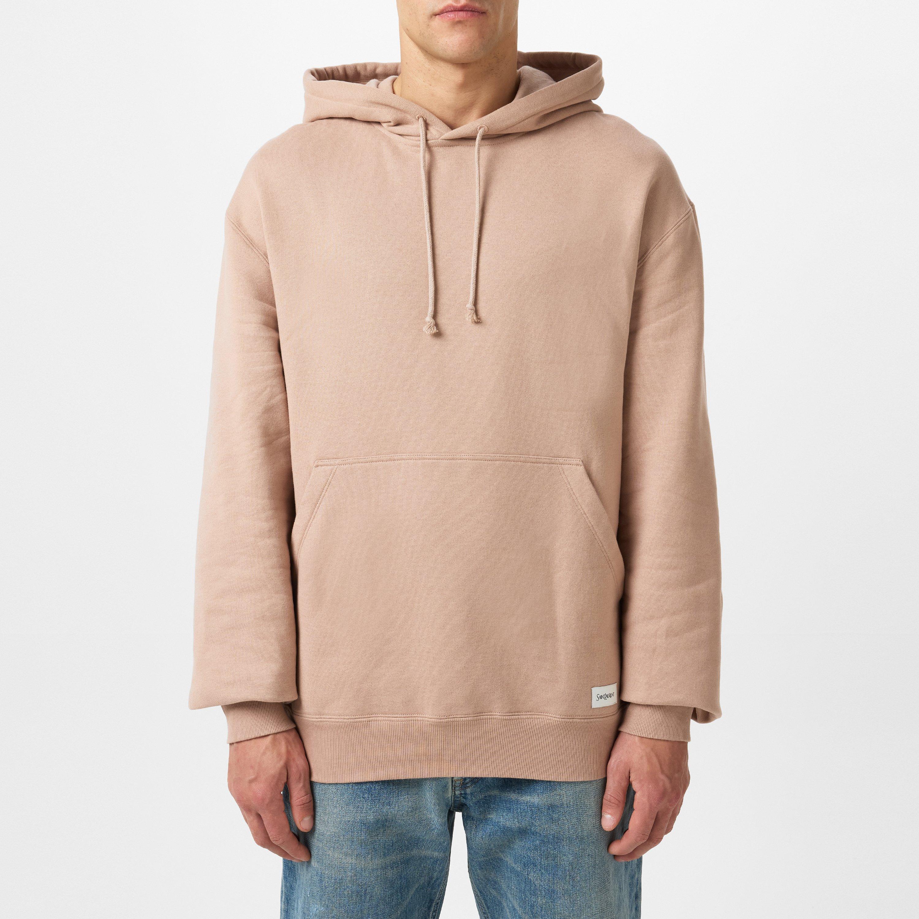 Nude Rose - Saint Laurent - Tab Logo Oversized Hoodie - 1