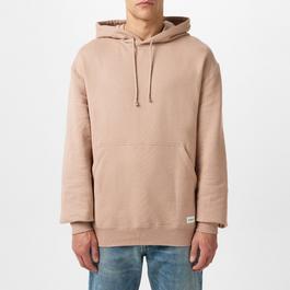 Saint Laurent Tab Logo Oversized Hoodie