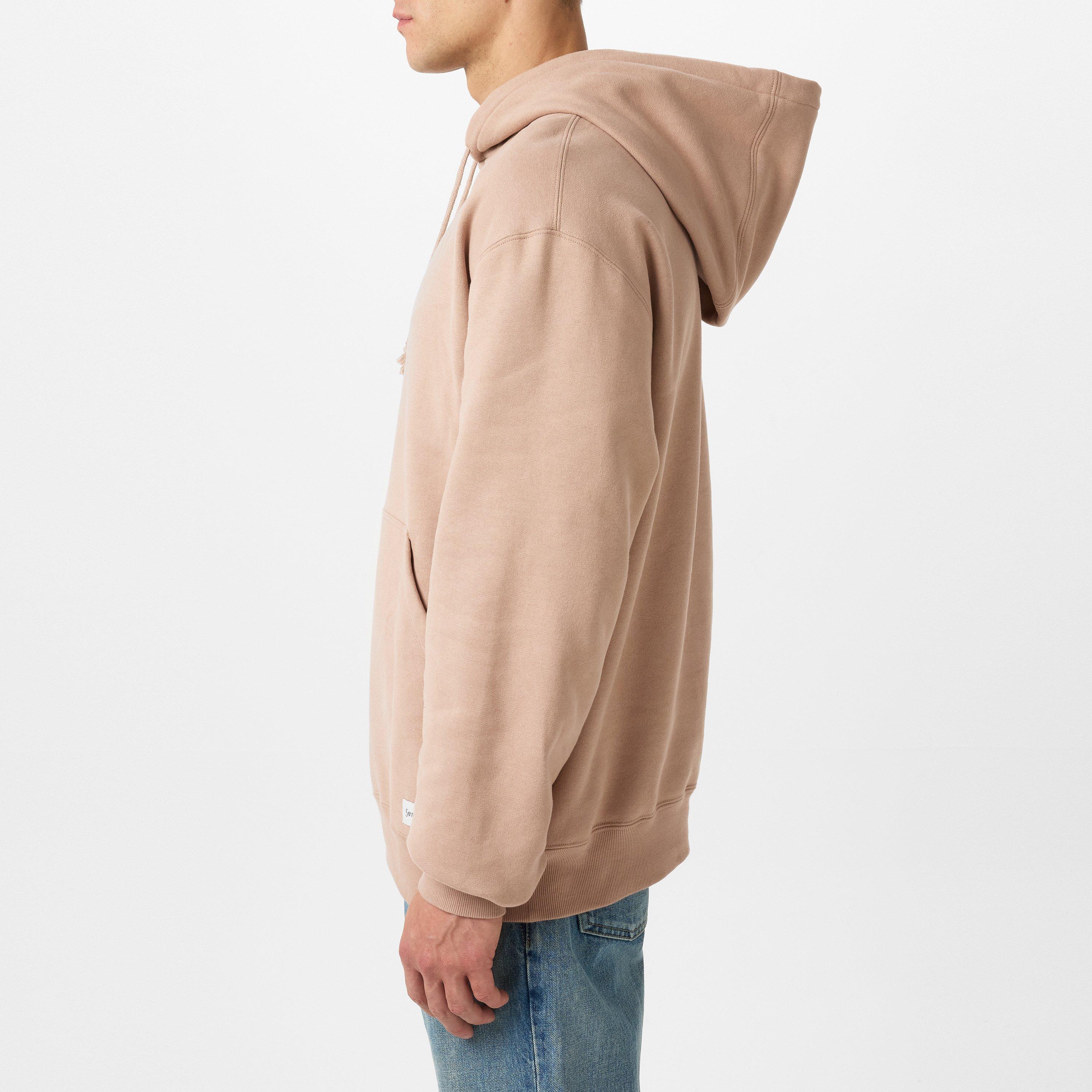 Nude Rose - Saint Laurent - Tab Logo Oversized Hoodie - 2