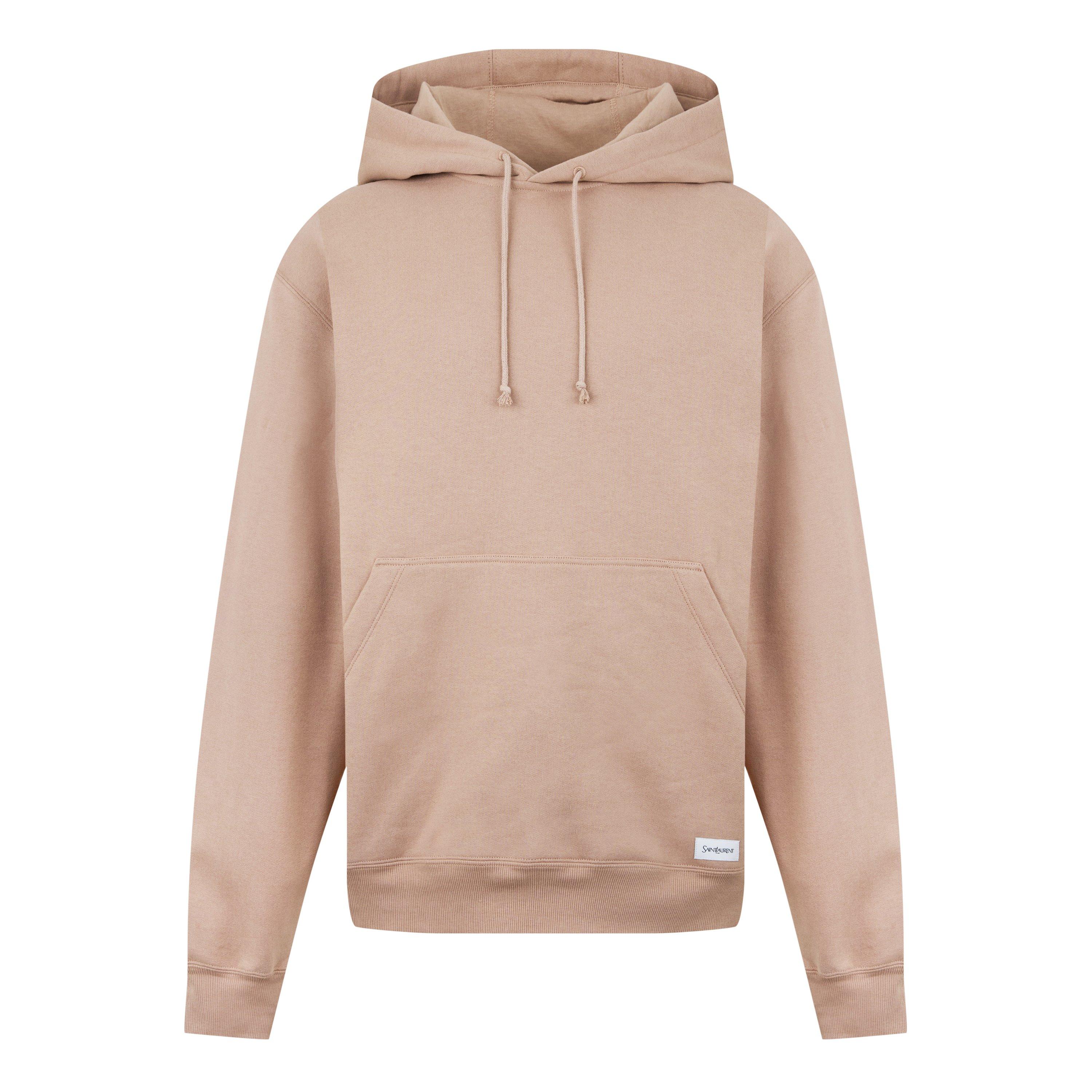 Nude Rose - Saint Laurent - Tab Logo Oversized Hoodie - 5