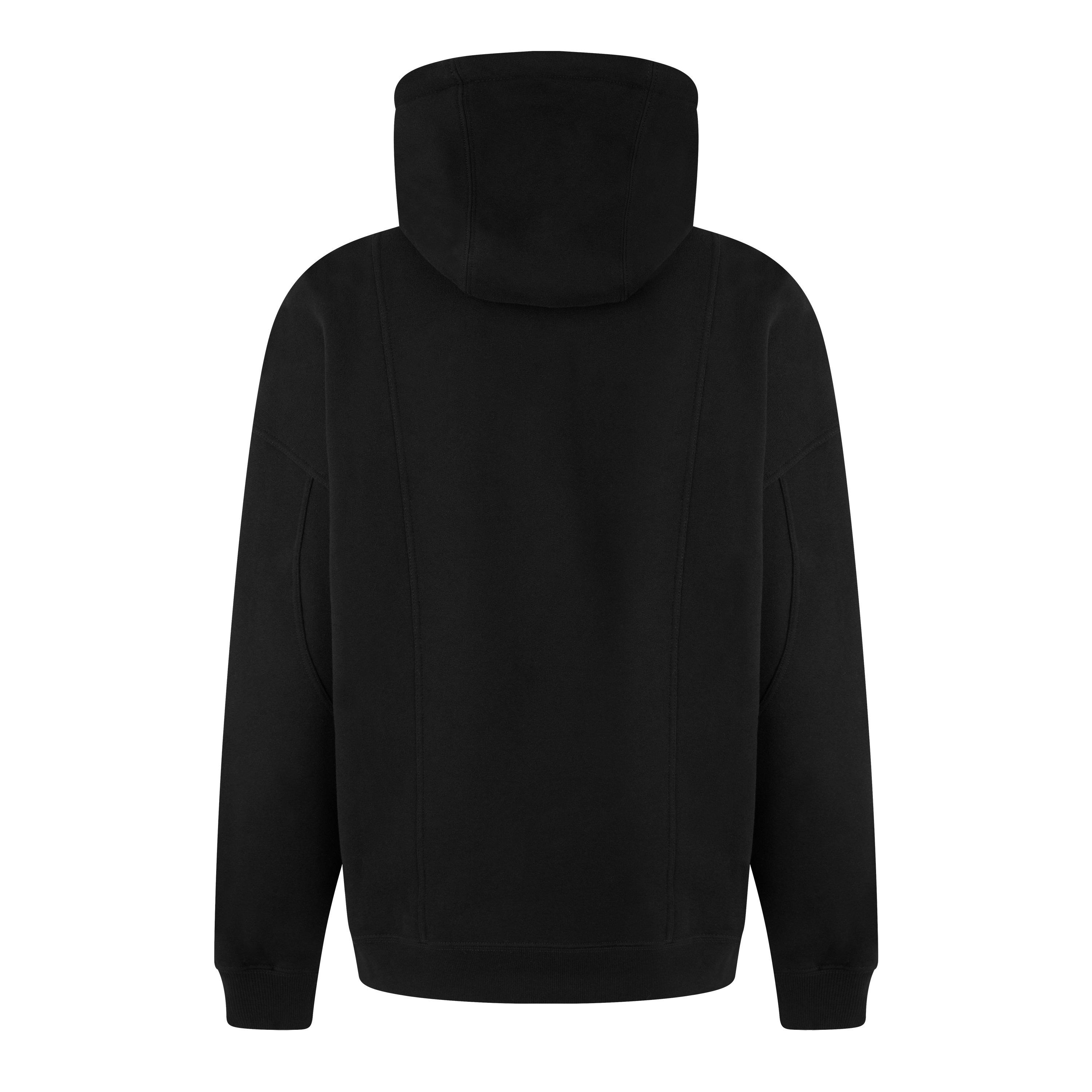 Noir - Saint Laurent - Half Zip Hoodie - 6