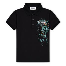 Moschino Logo Polo Jn42