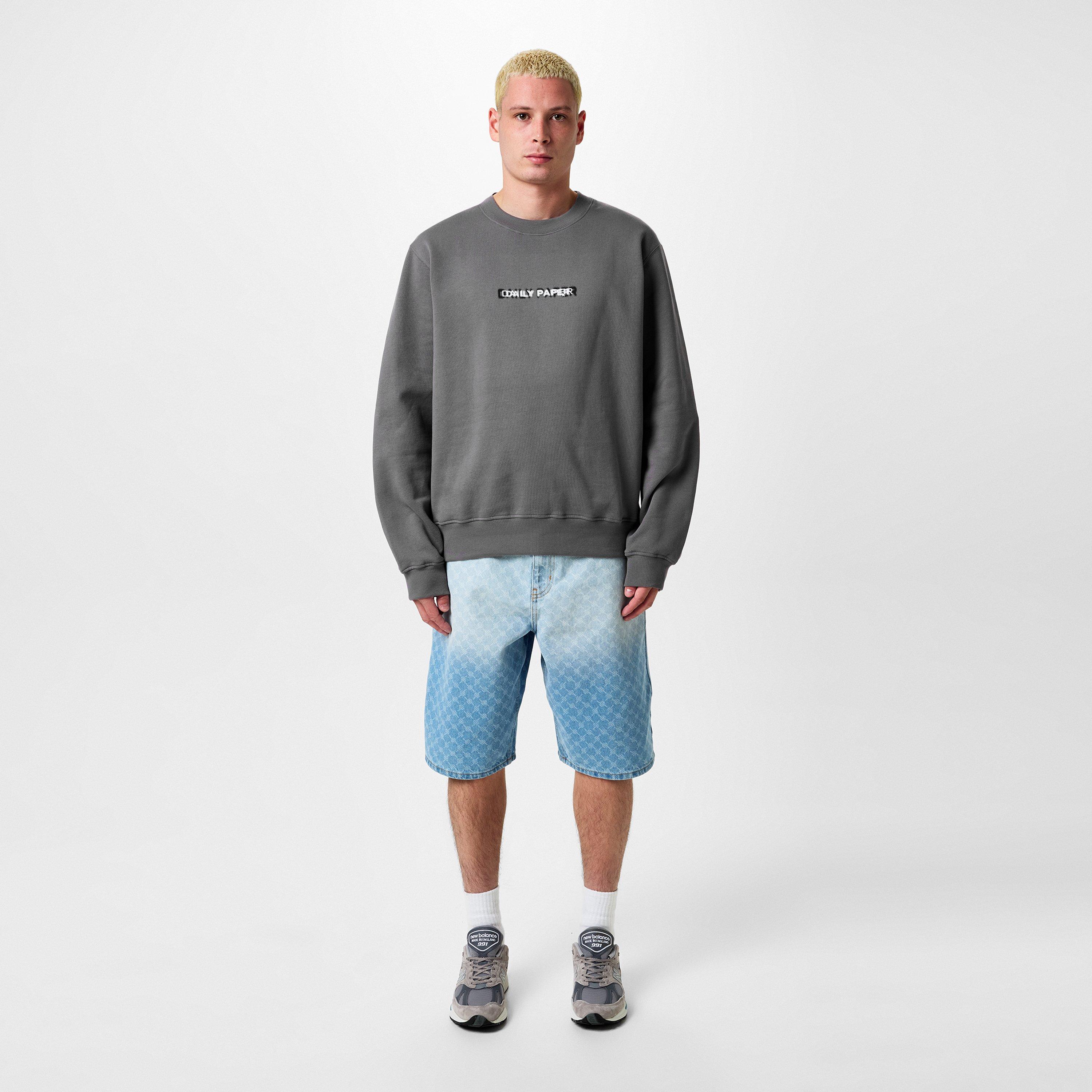 Grey - Daily Paper - Men's Crew Sweatshirt - 4
