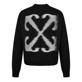 Off White Arrow Crew Neck Sweatshirt