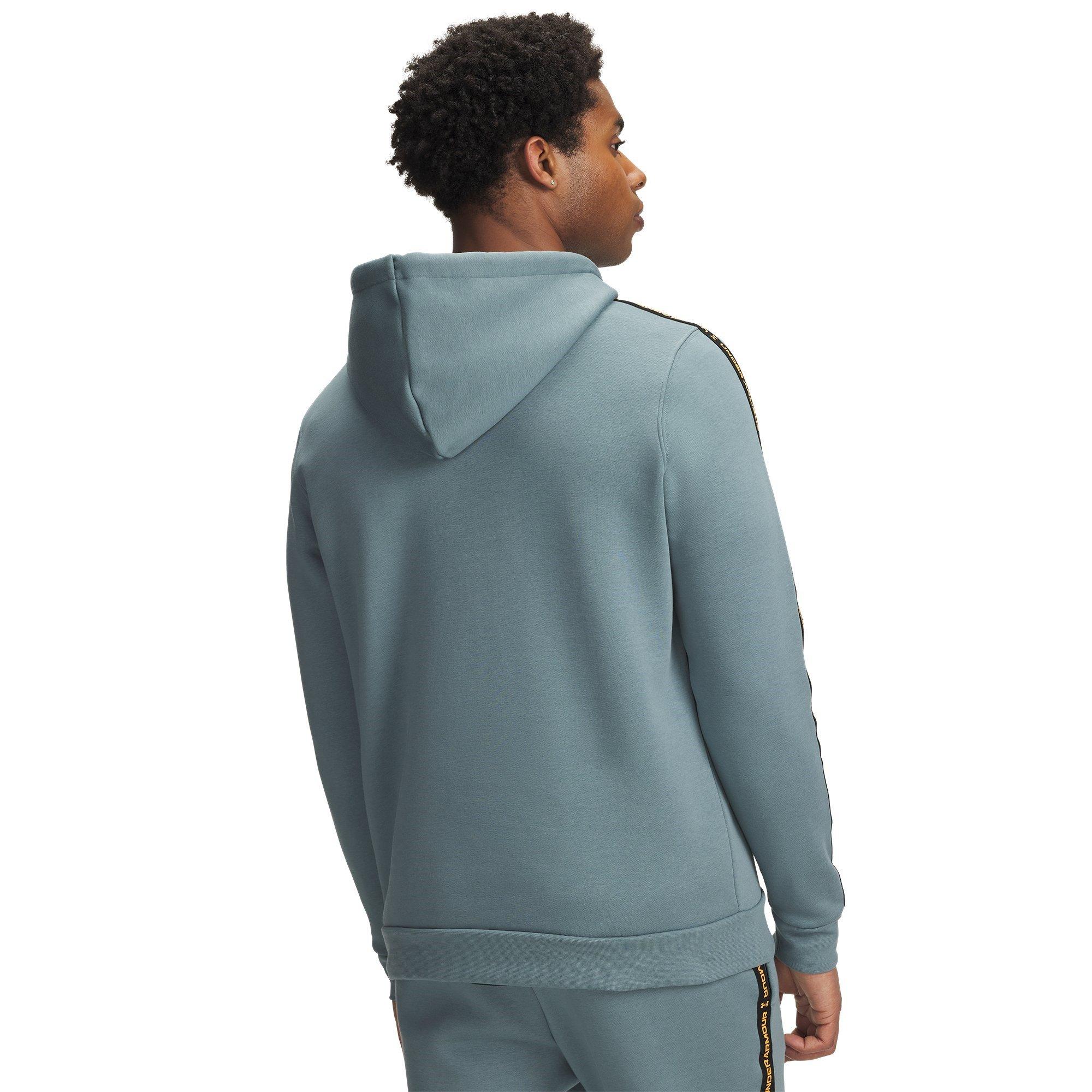 Jasper Blue - Under Armour - Men's Icon Fleece Taping Hoodie - 2