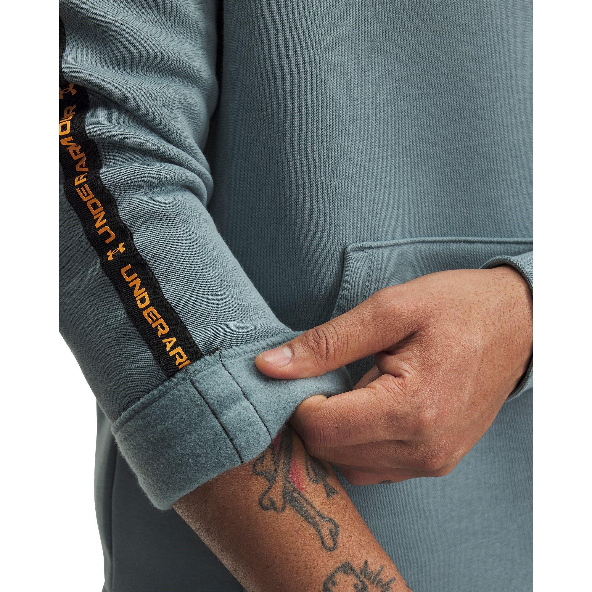 Jasper Blue - Under Armour - Men's Icon Fleece Taping Hoodie - 3