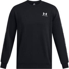 Under Armour UA Icon Fleece Crew Taping Sweatshirt Mens