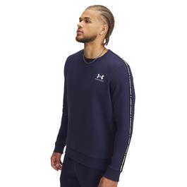 Under Armour UA Icon Fleece Crew Taping Sweatshirt Mens