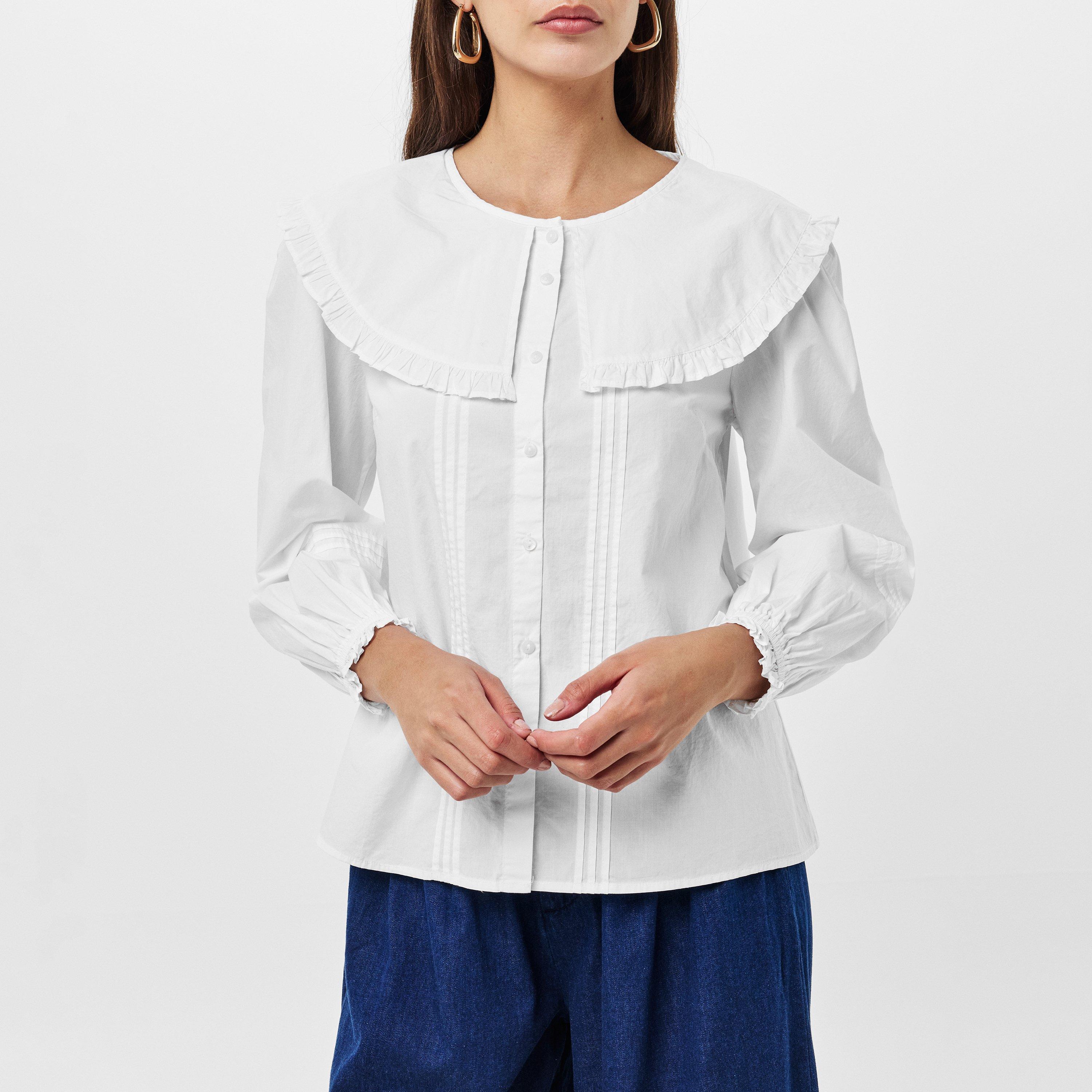 White - Nobodys Child - Jennifer Long Sleeve Blouse - 3