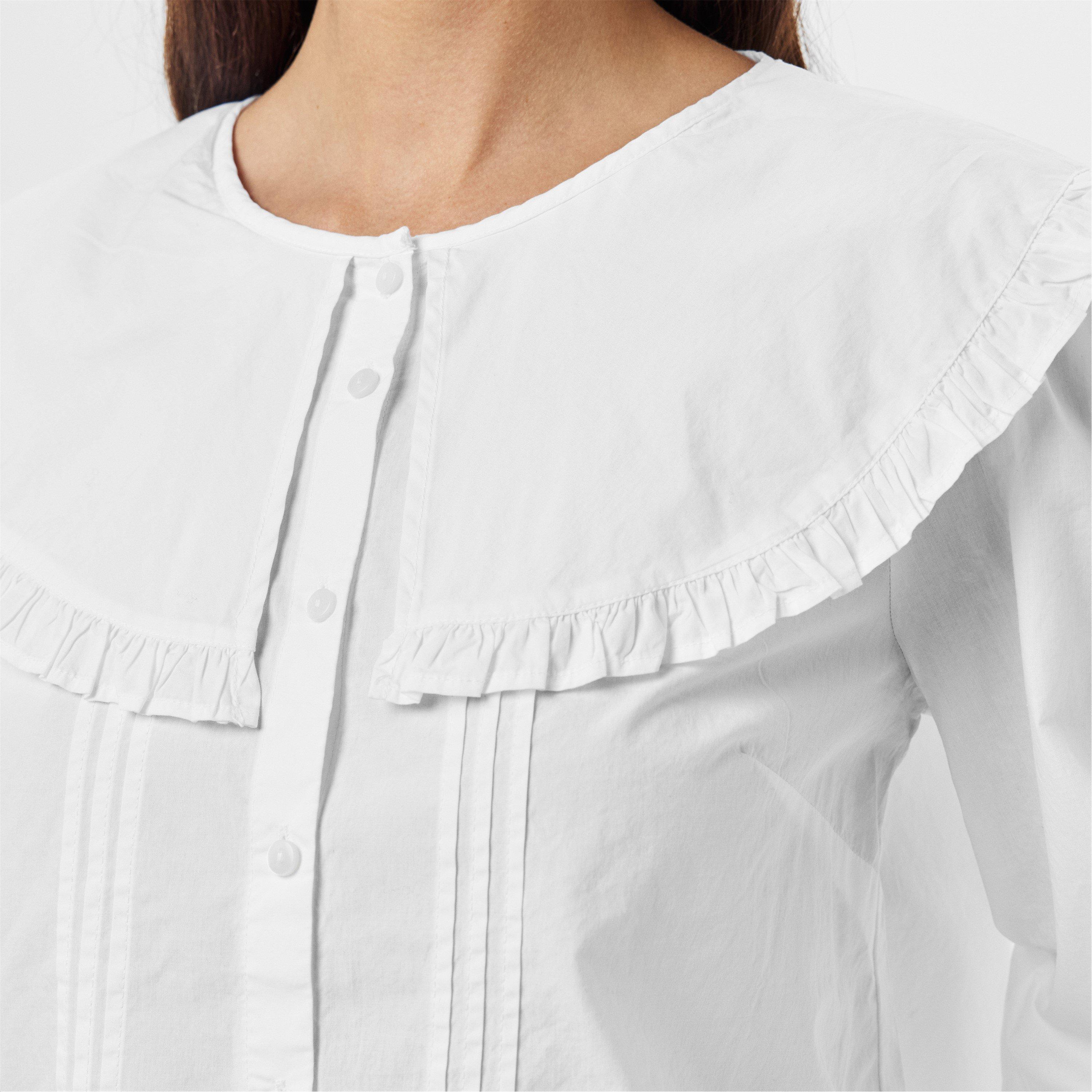 White - Nobodys Child - Jennifer Long Sleeve Blouse - 5