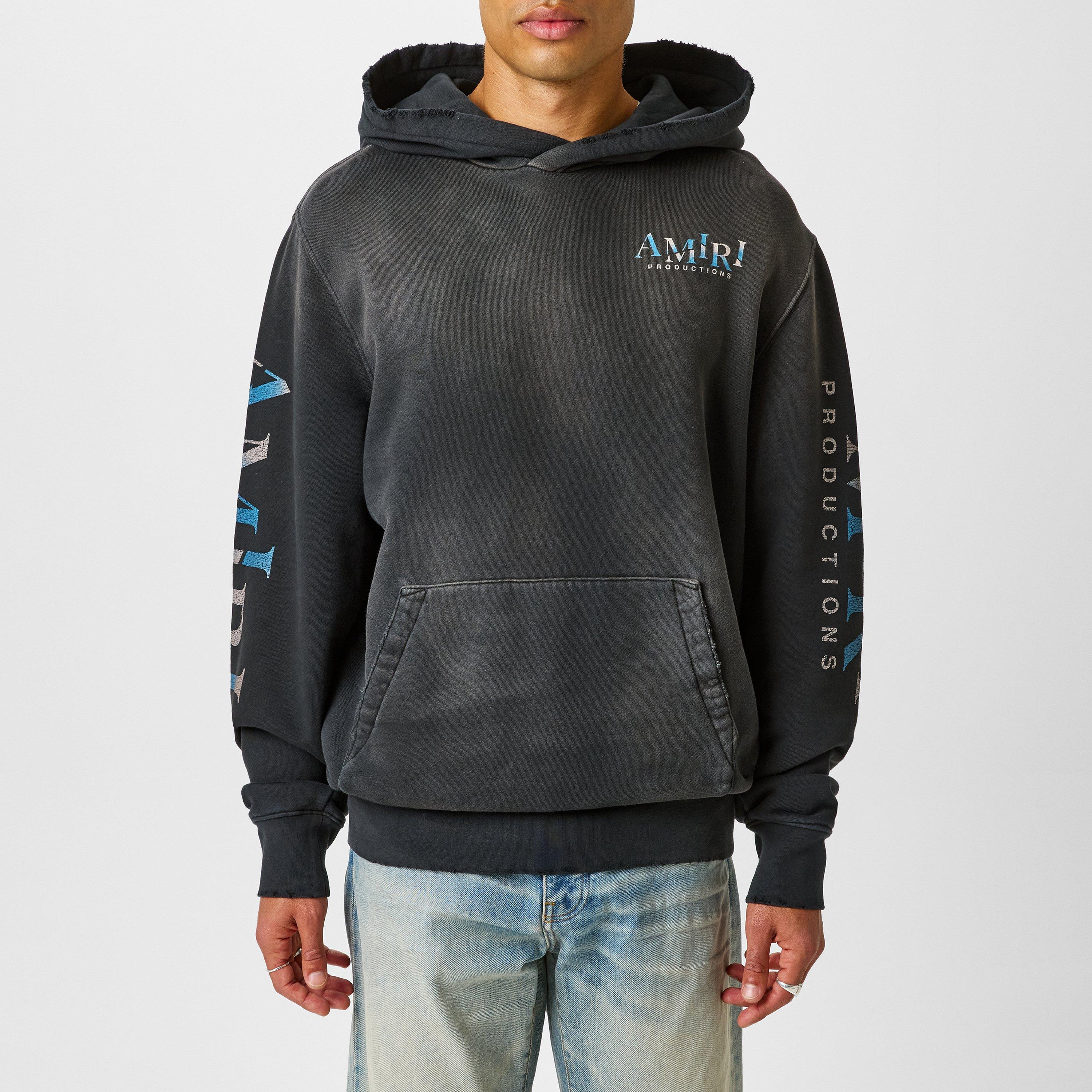 Black - Amiri - Over The Head Theatres Hoodie - 4