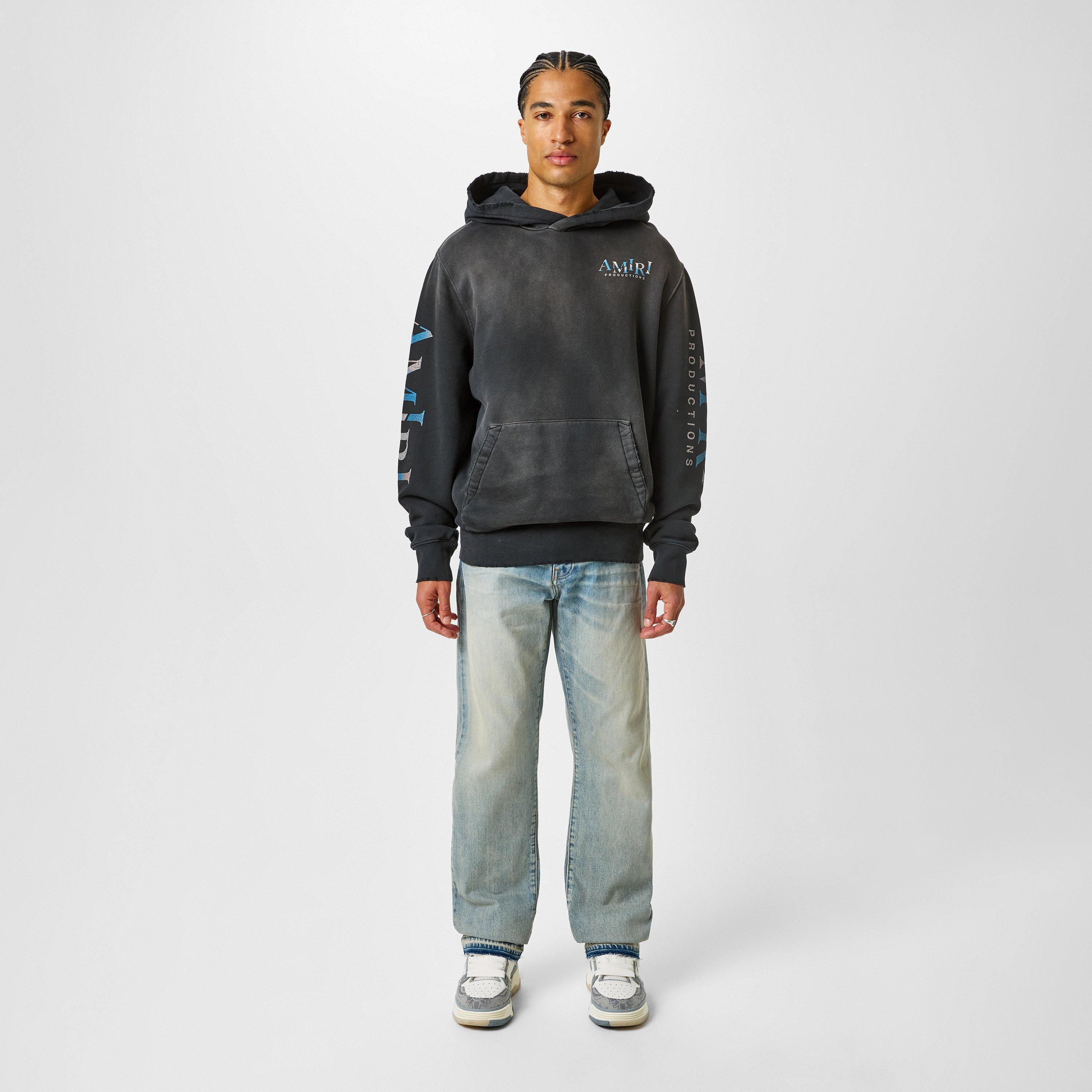 Black - Amiri - Over The Head Theatres Hoodie - 6