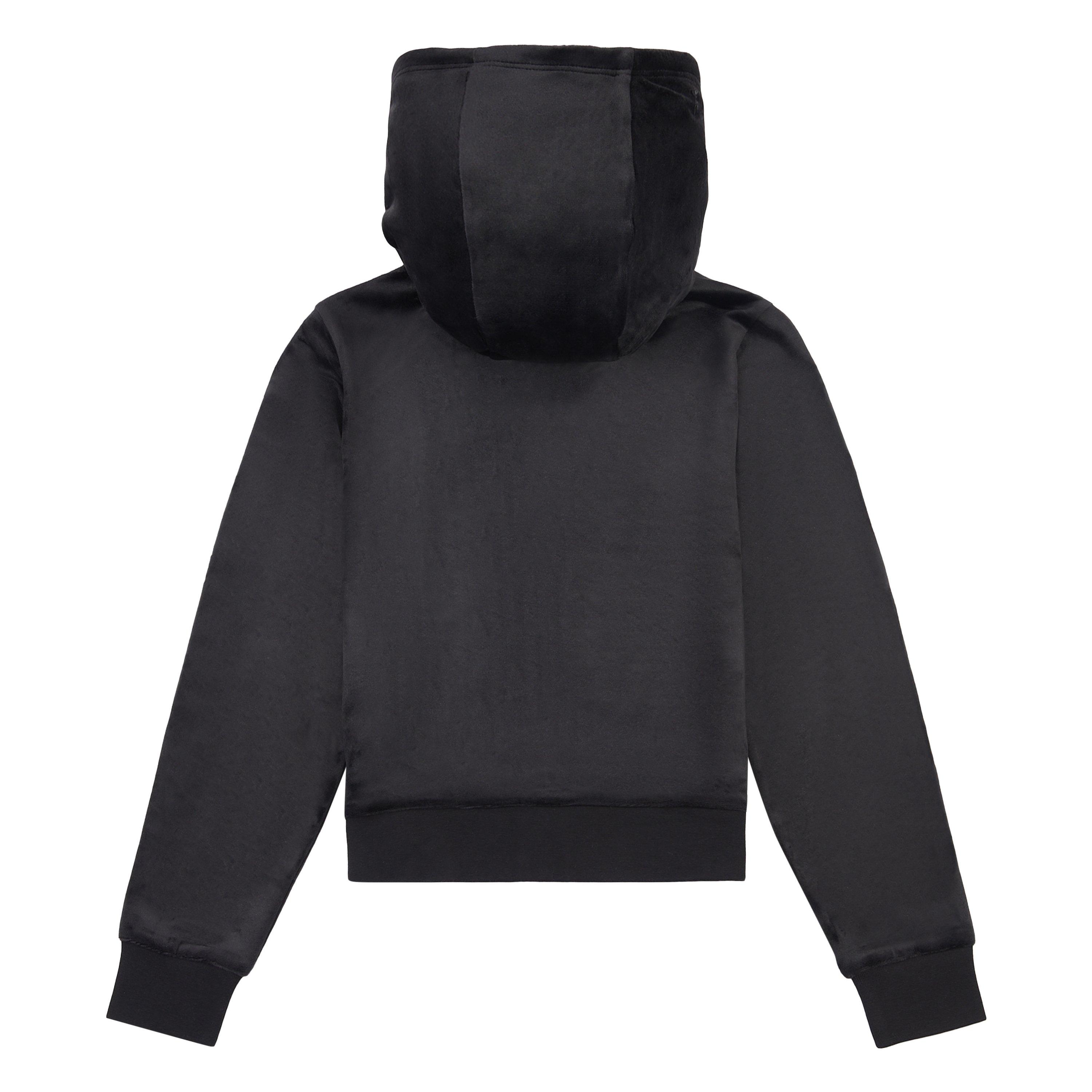 Jet Black 102 - Juicy Couture - Tonal Zip Hoodie Junior - 2