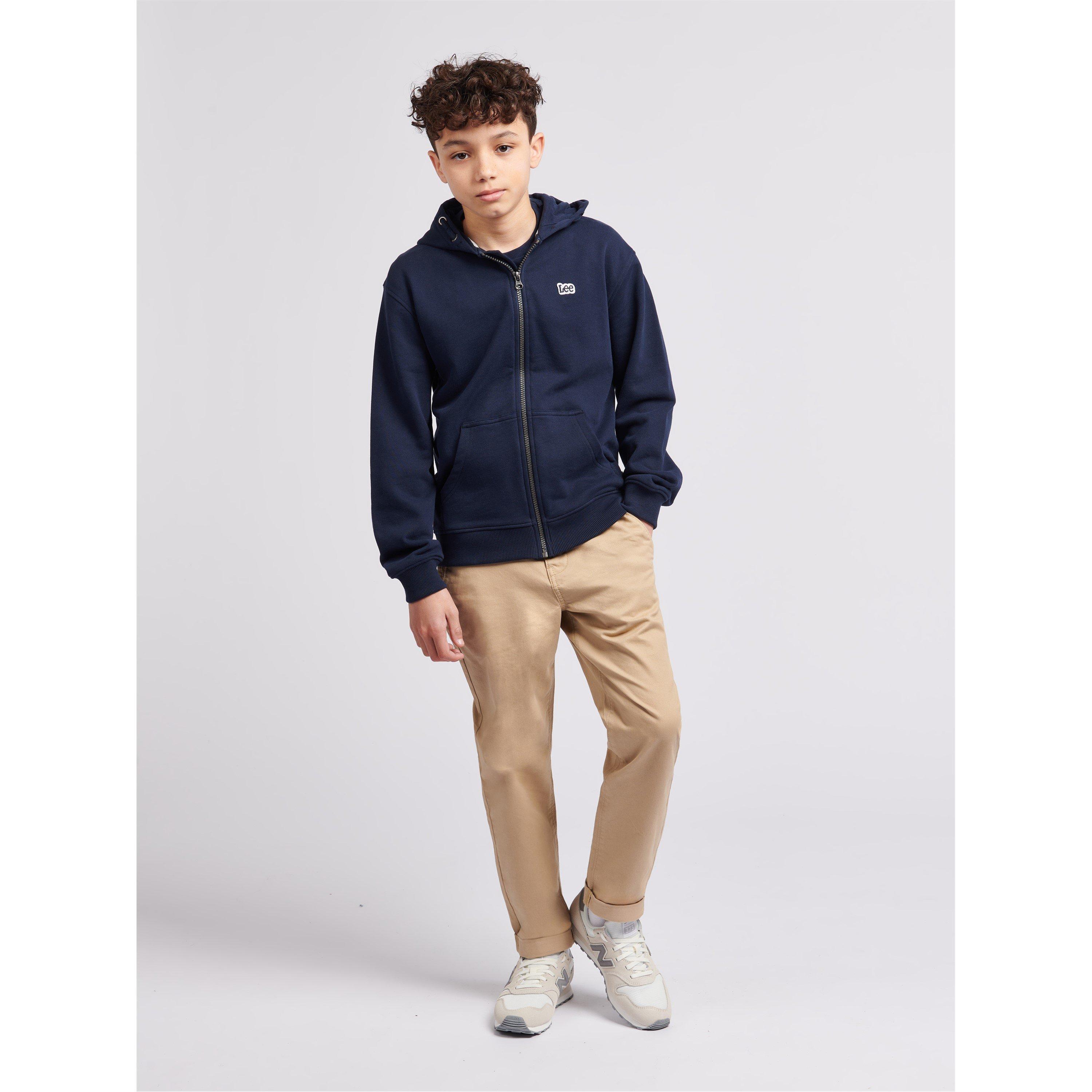 Navy blazer - Lee - Badge Logo Zip Hoodie - 3