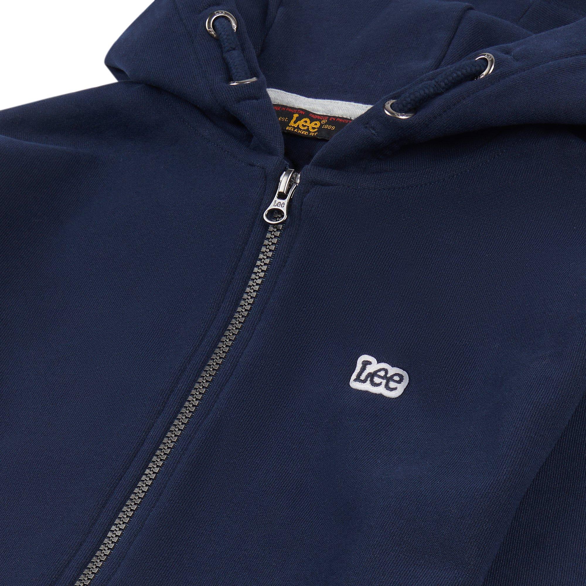 Navy blazer - Lee - Badge Logo Zip Hoodie - 5