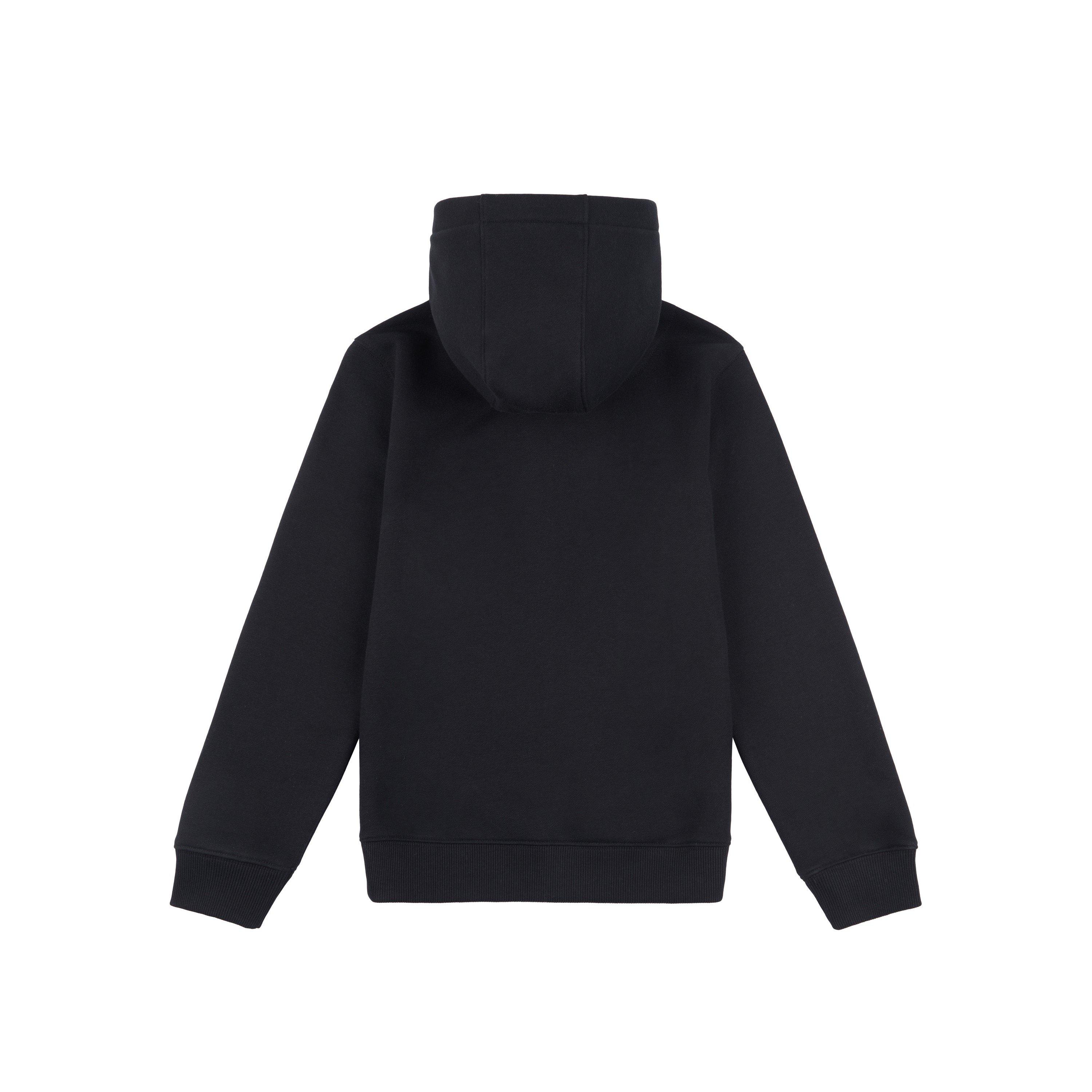 Black - Wrangler - Badge Zip Hoodie - 2