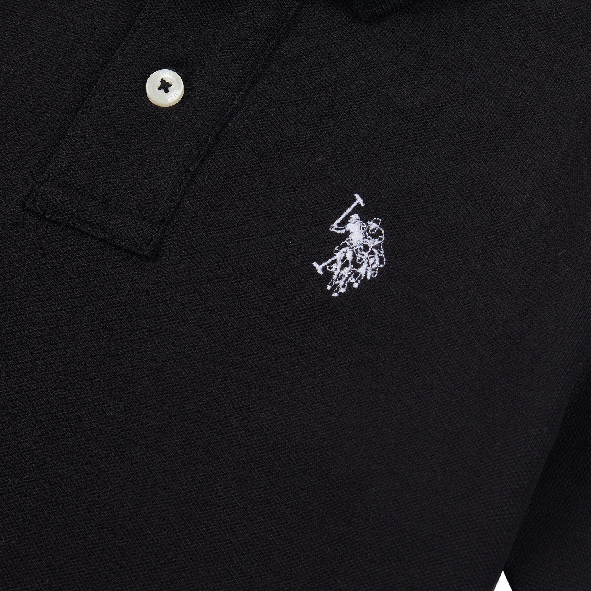 Black - US Polo Assn - Short-Sleeve Polo Shirt - 5