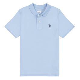 US Polo Assn DHM Pique Polo Shirt Juniors