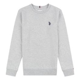 US Polo Assn USPA Double Horseman Crewneck Sweater Juniors