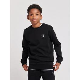 US Polo Assn USPA Double Horseman Crewneck Sweater Juniors