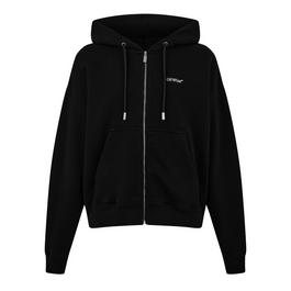 Off White Wind Arrow Zip Hoodie