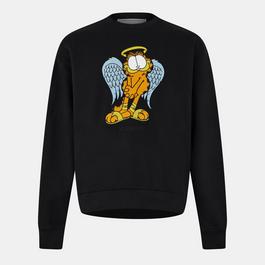 Iceberg Garfield Graphic Crew Neck Sweater