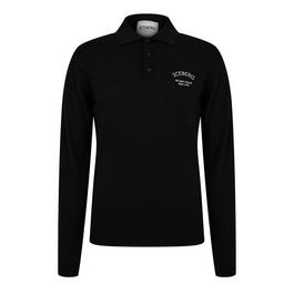 Iceberg Long Sleeve Polo Shirt