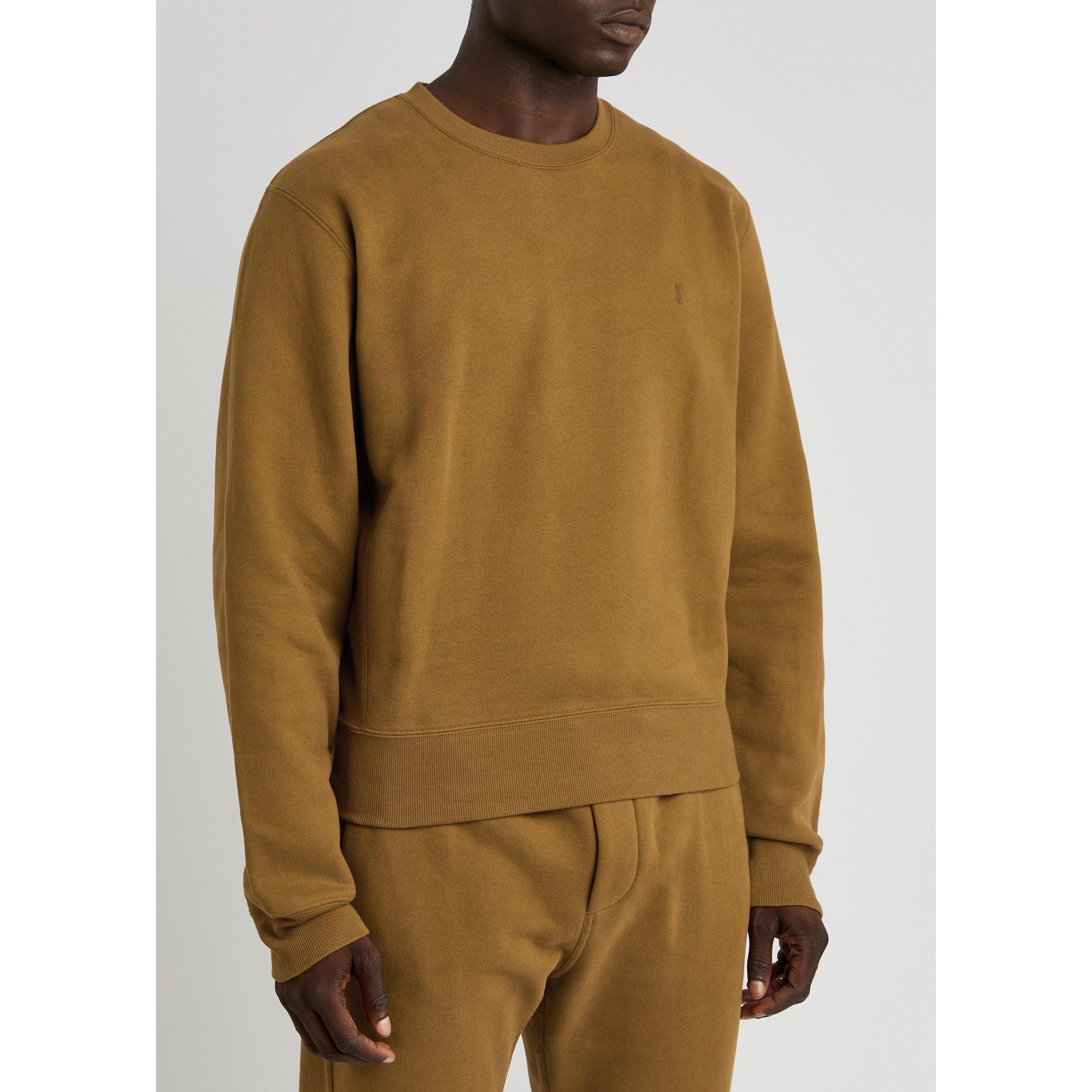 CAMEL - Saint Laurent - YSL LOGO SWEAT CREW - 2