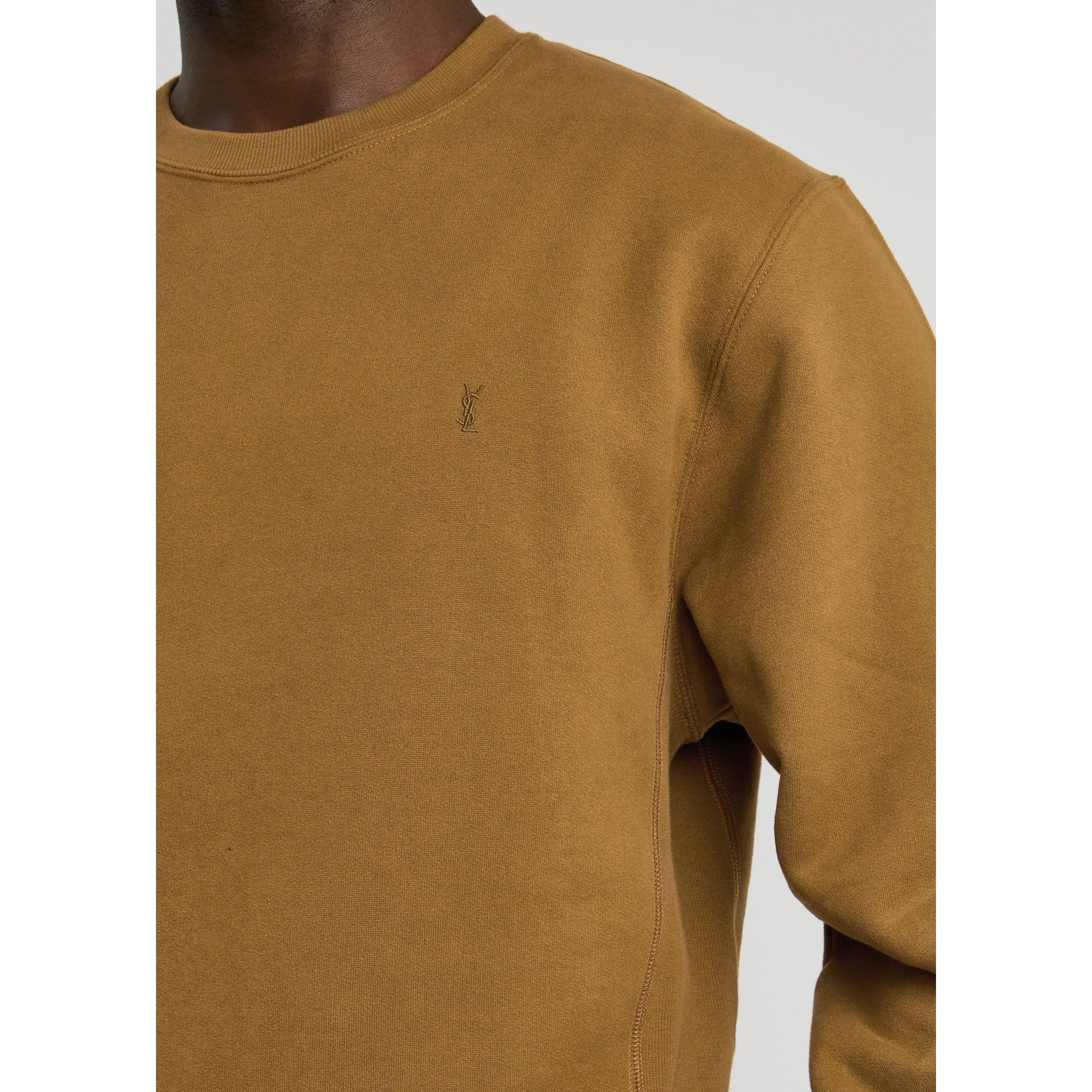 CAMEL - Saint Laurent - YSL LOGO SWEAT CREW - 4