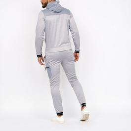 Crosshatch Zip Thru Tracktop