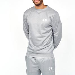 Crosshatch Langtons Crew Sweater Mens