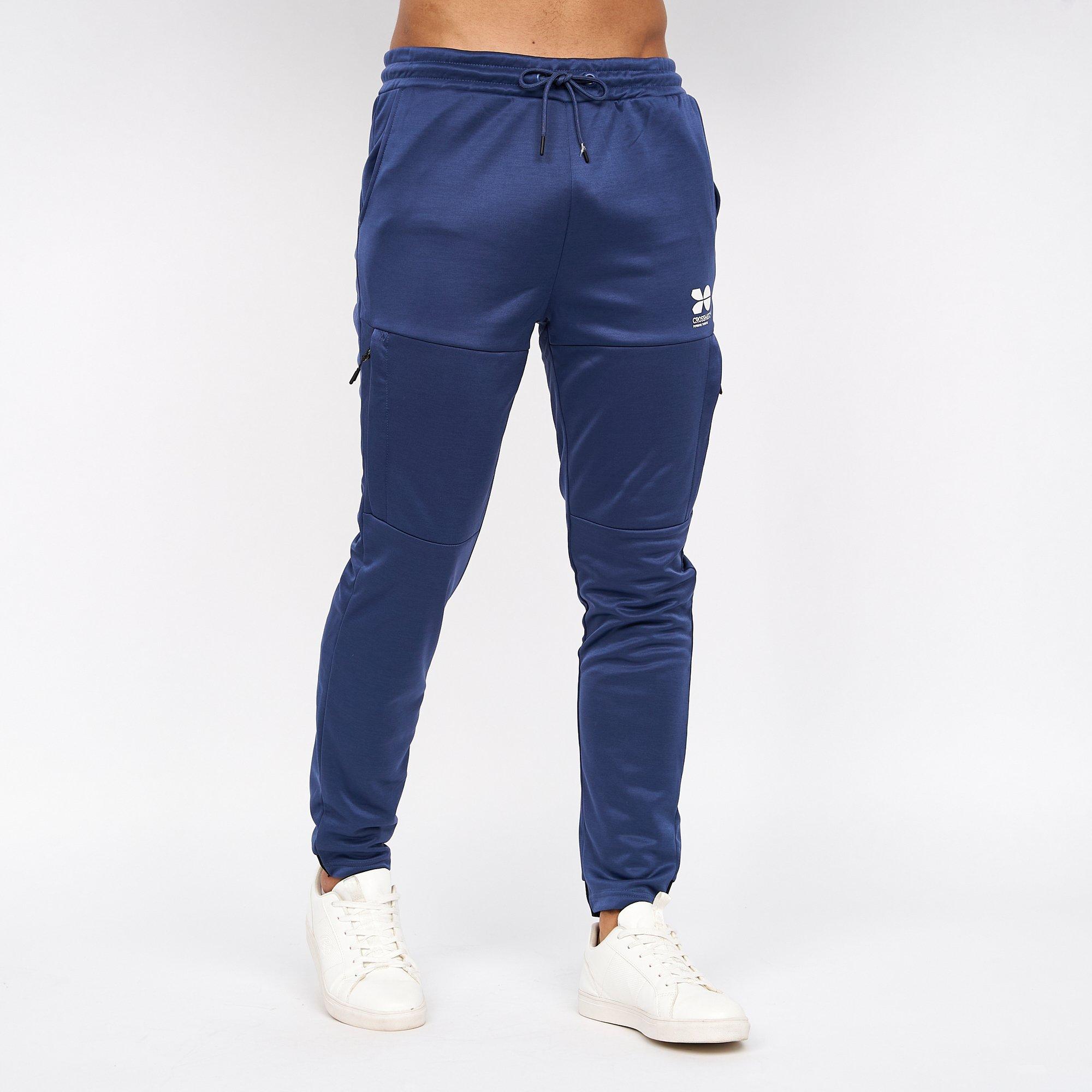 Bleu Indigo - Crosshatch - Langtons Crew Sweater Mens - 10