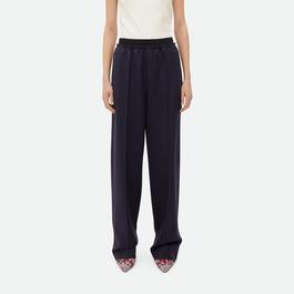 Bottega Veneta Striped Wool Trousers