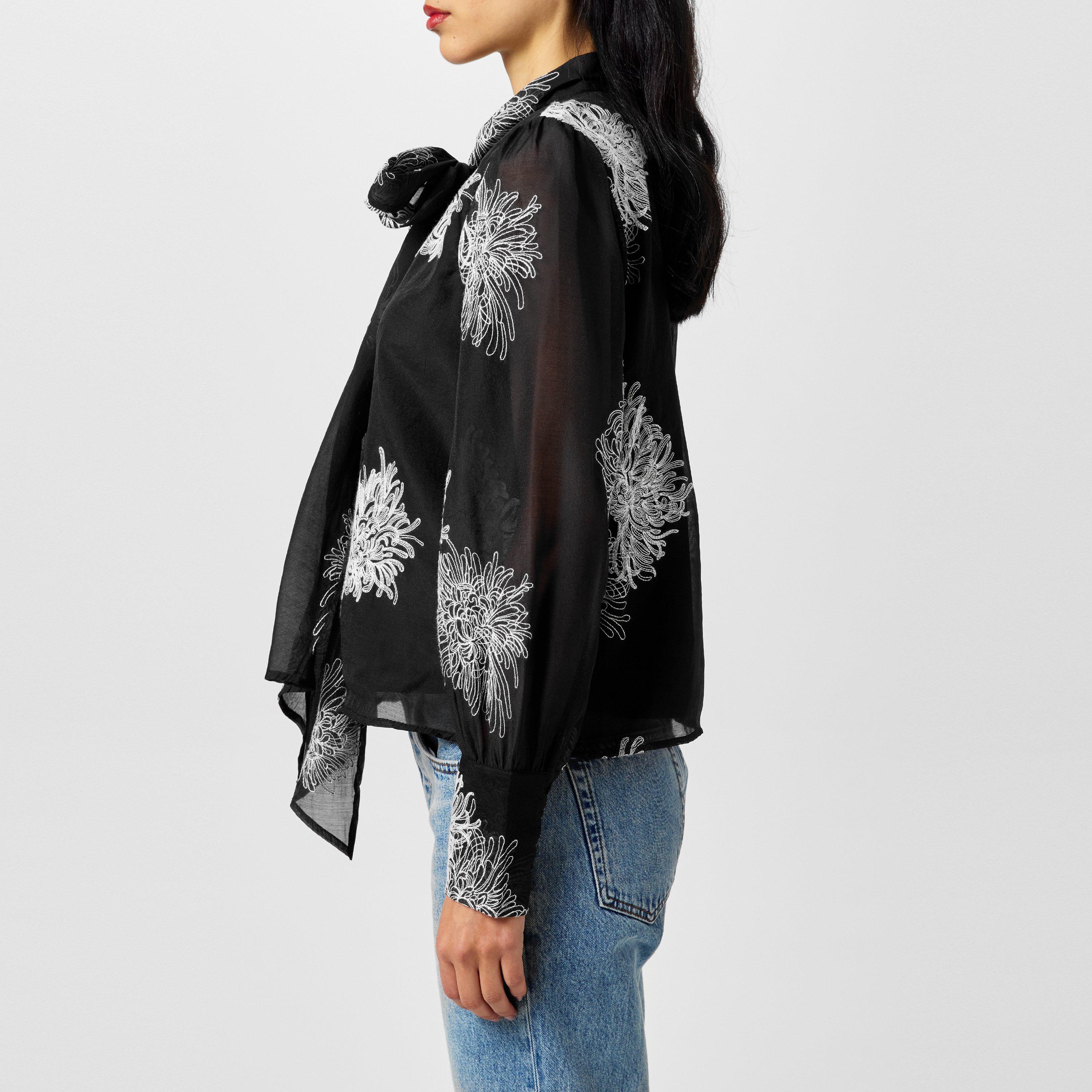 Black Snow - Vero Moda - Women's Dula Long-Sleeve Blouse - 2