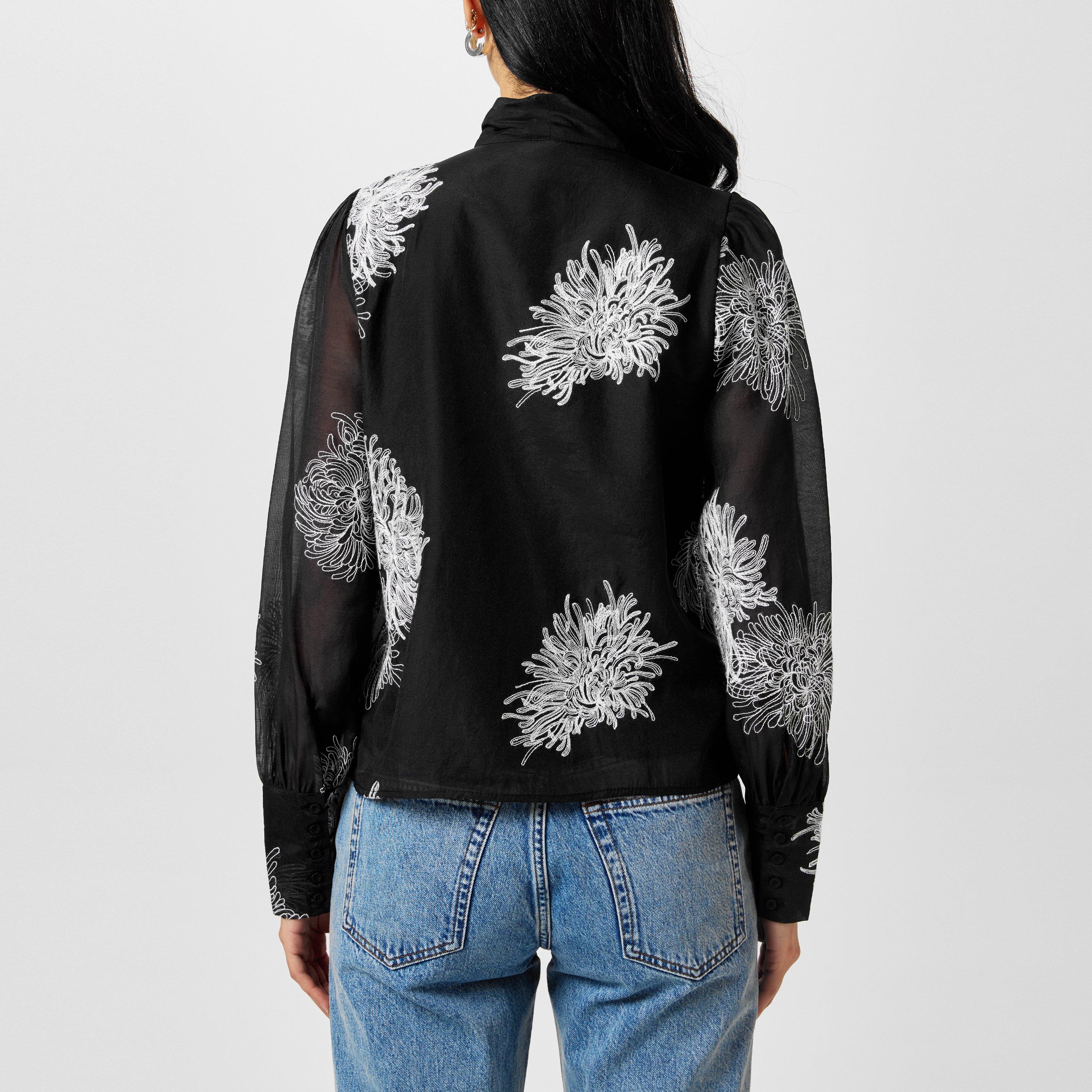 Black Snow - Vero Moda - Women's Dula Long-Sleeve Blouse - 3