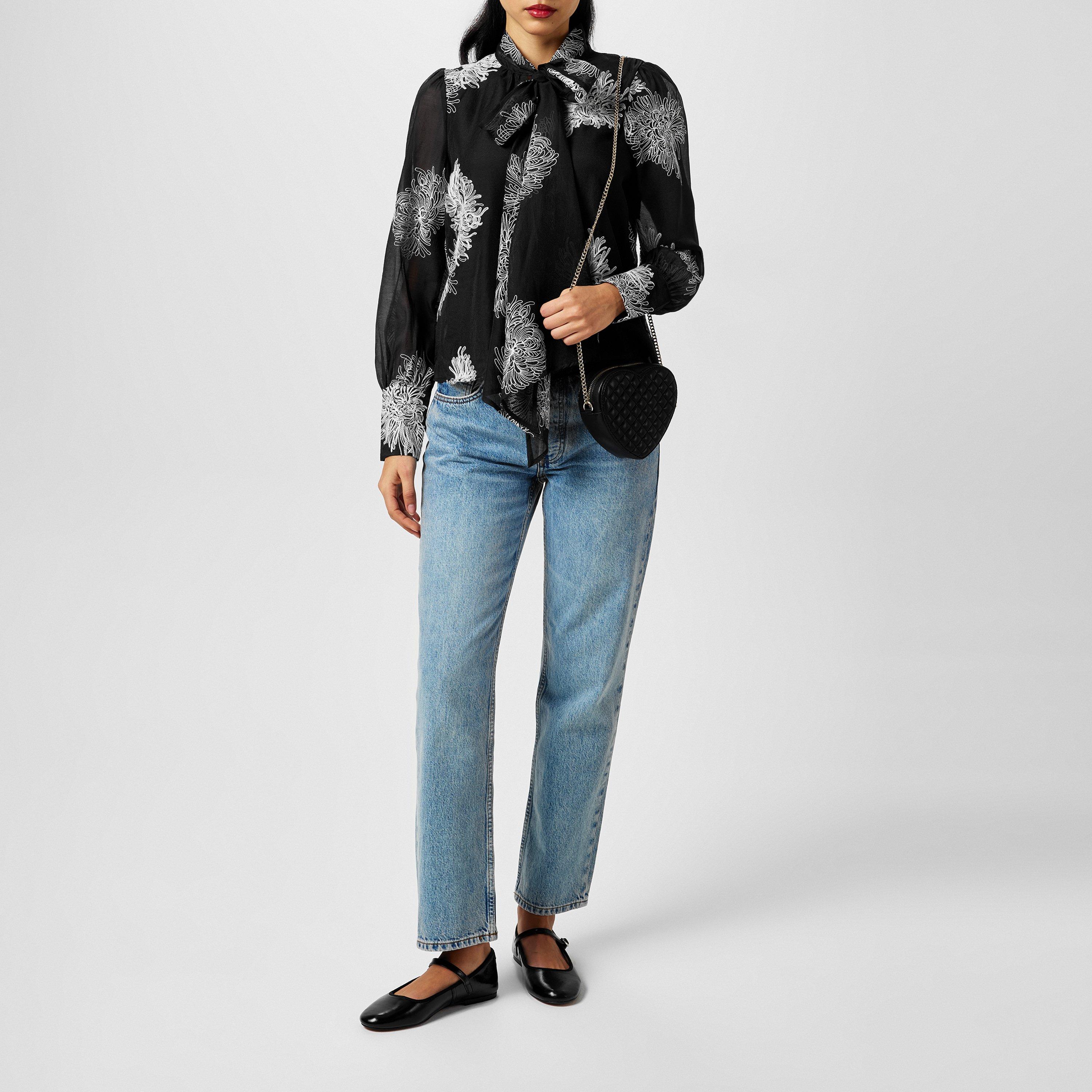 Black Snow - Vero Moda - Women's Dula Long-Sleeve Blouse - 4