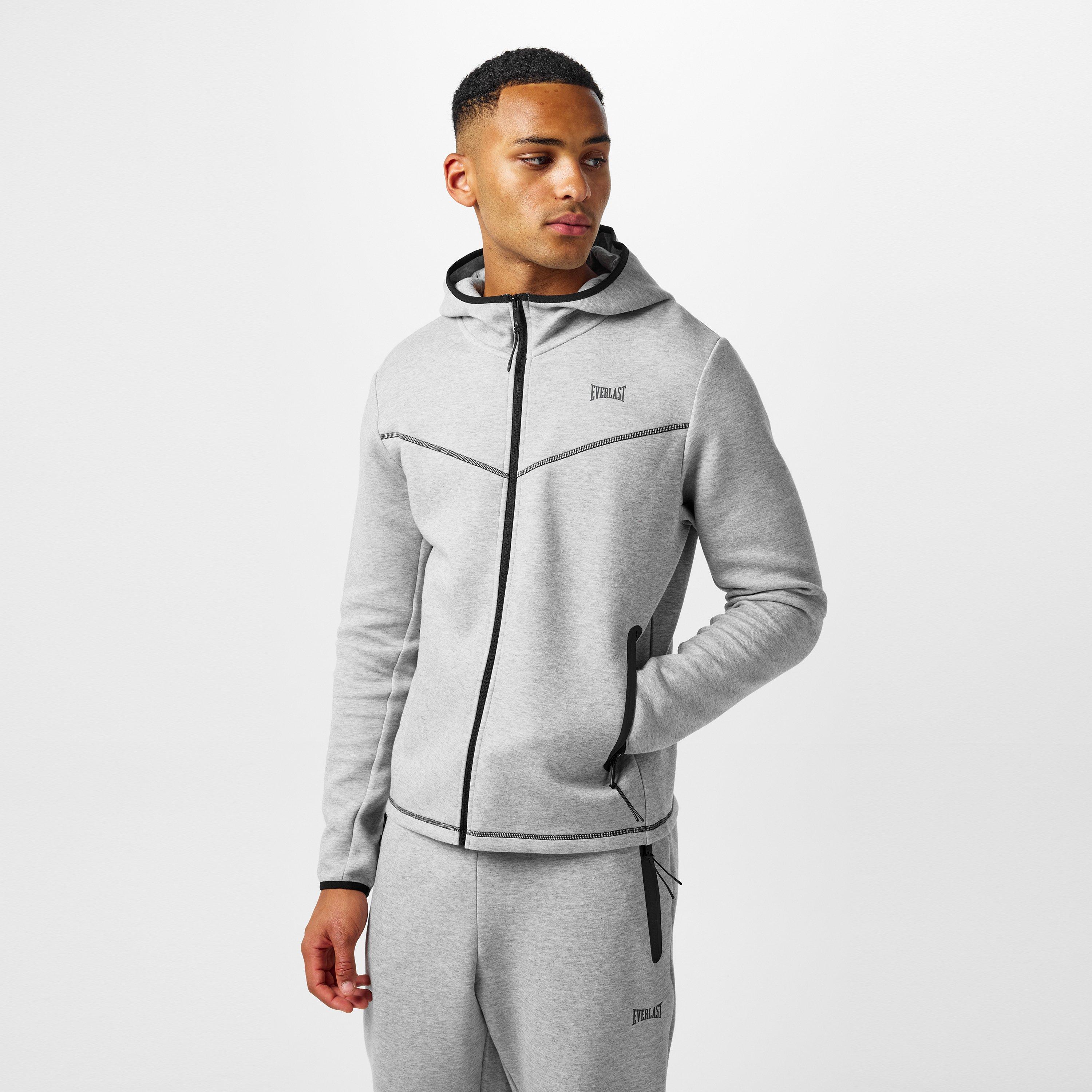 Grey Marl - Everlast - Elite Tech Hood Mens - 3