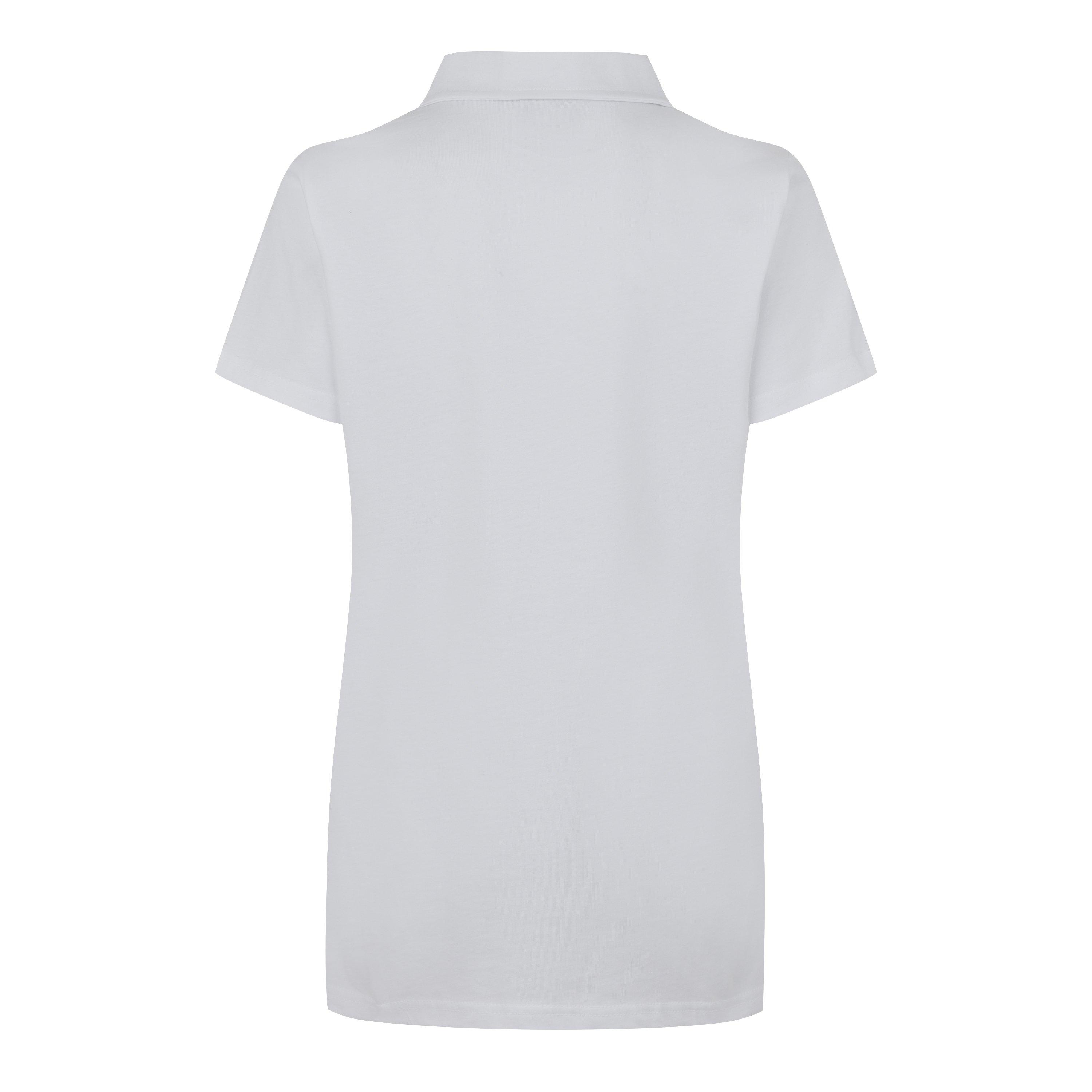 White - Castore - Women's Short-Sleeve Polo Shirt - 2