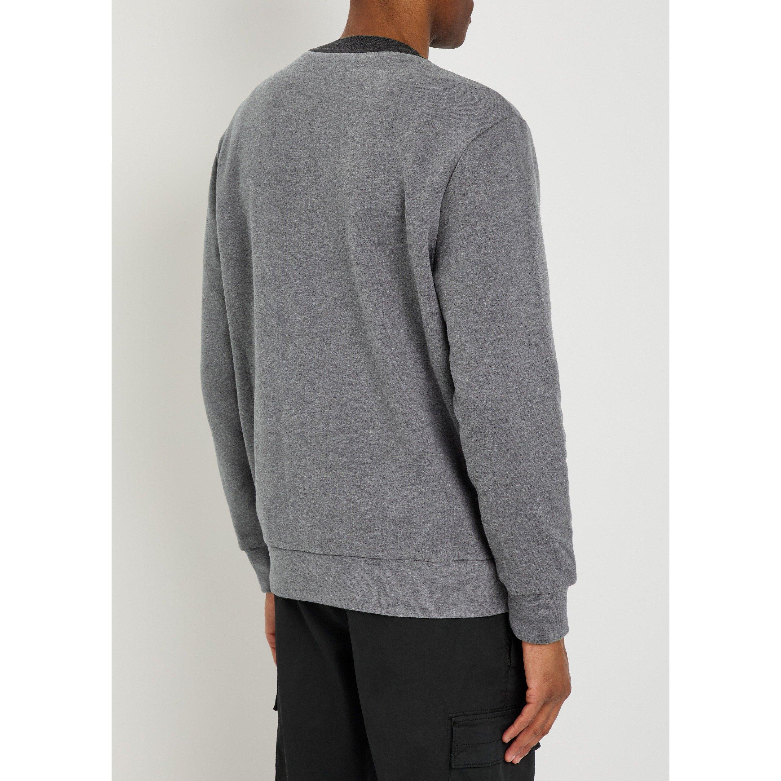 GREY - Moncler - MON TONAL LOGO CN SWT - 3