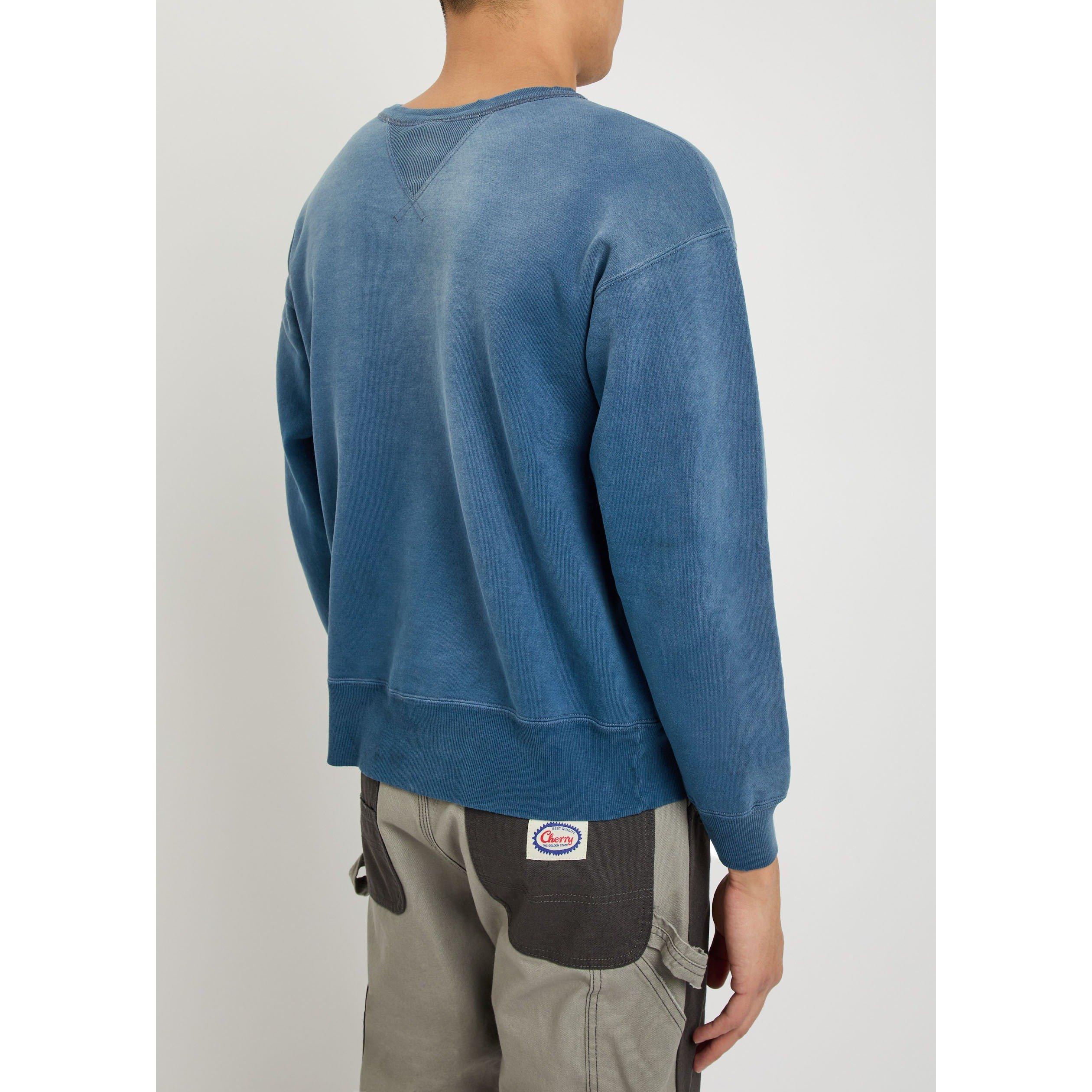 NAVY - SAINT MXXXXXX - SM SAINT DISTRESSED CREW - 3
