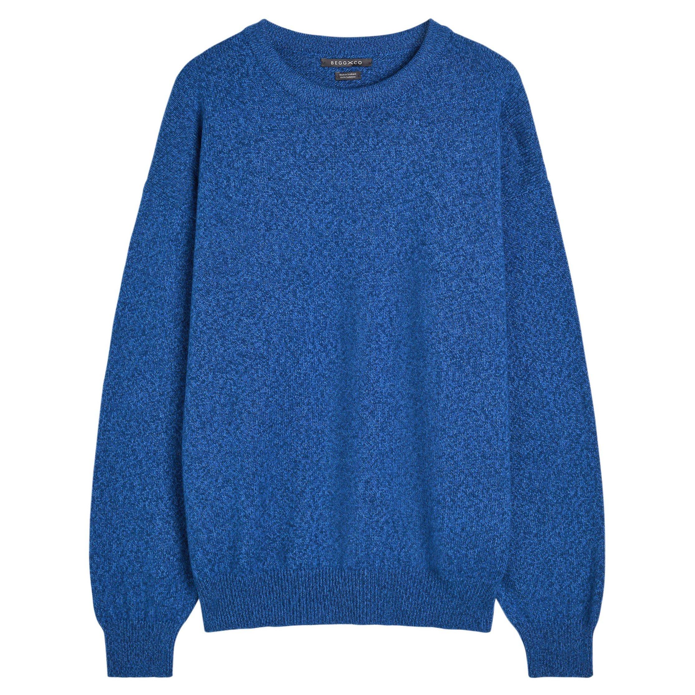 BLUE - Begg Scotland - BXC HUGO CASHMERE SWEATER