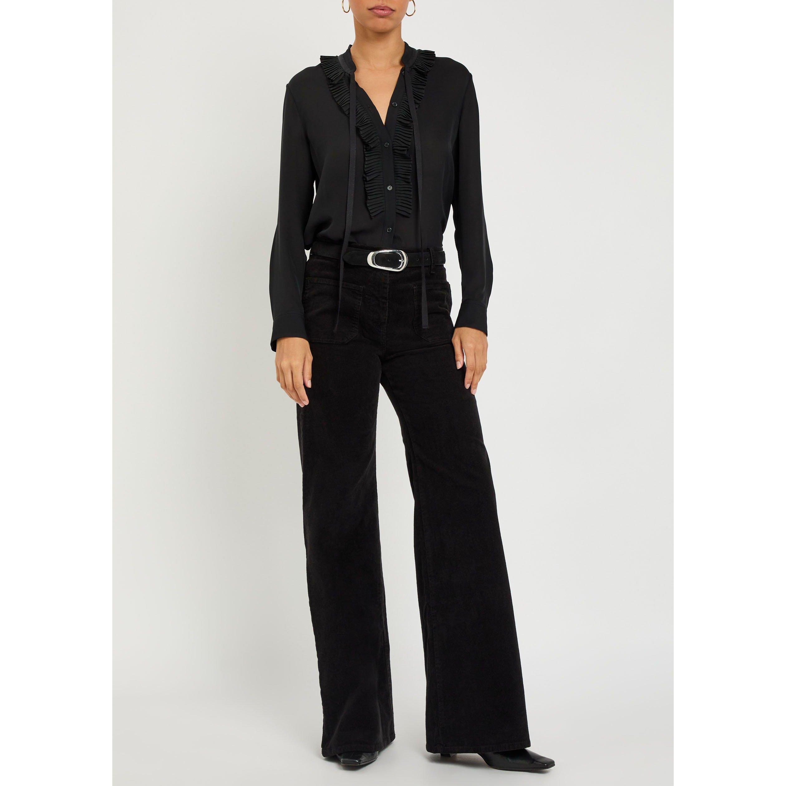 BLACK - Nili Lotan - FLORENCE PANT - 5