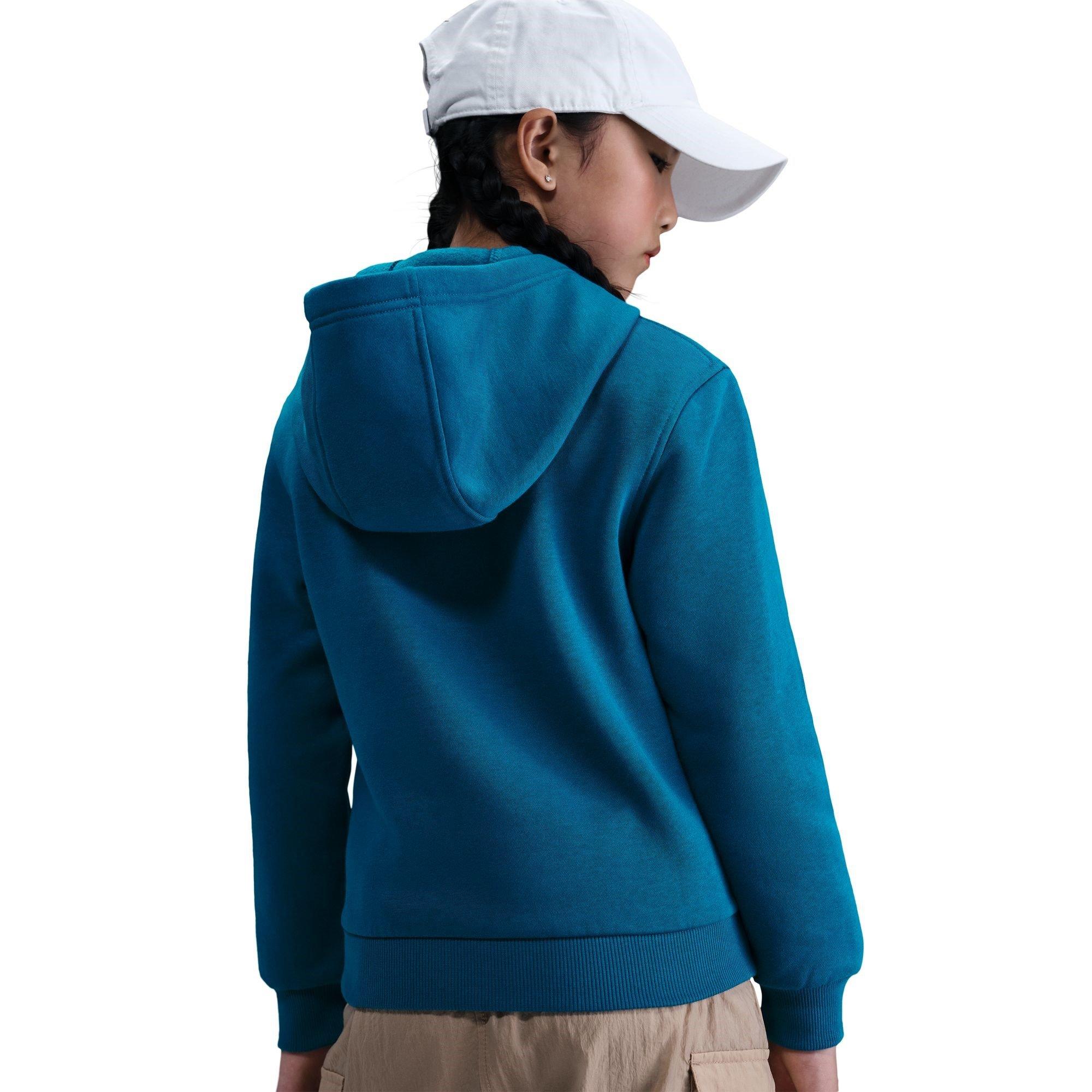 Grøn Afgrund - Nike - Sportswear Club Fleece Big Kids' Hoodie - 2