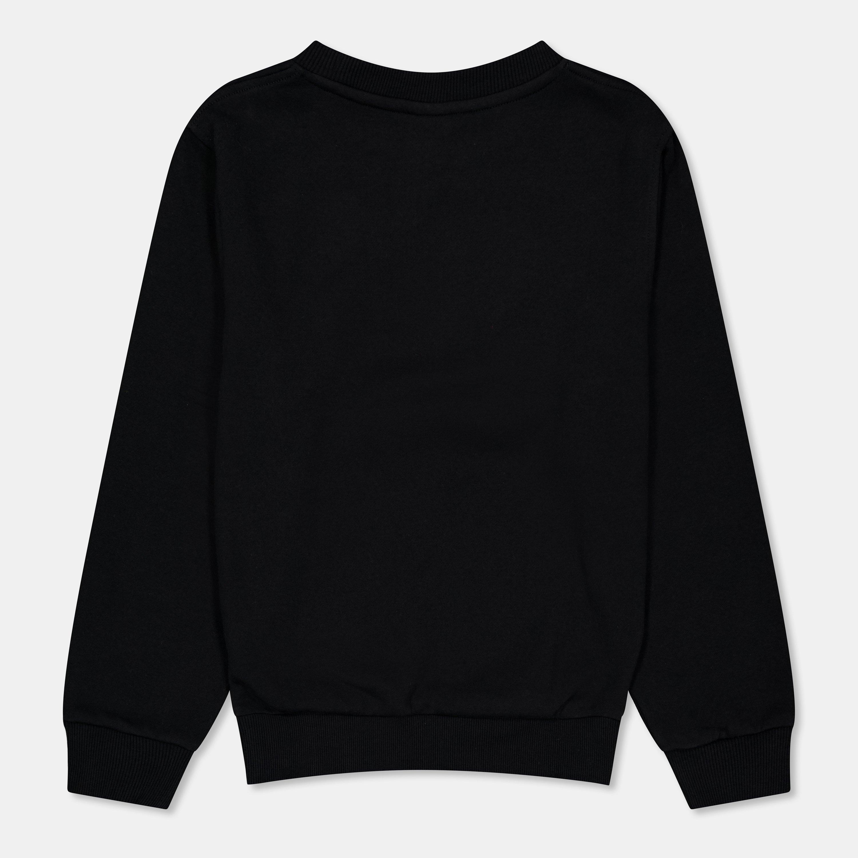 Zwart - Nike - Sportswear Club Fleece Big Kids' Sweatshirt - 2