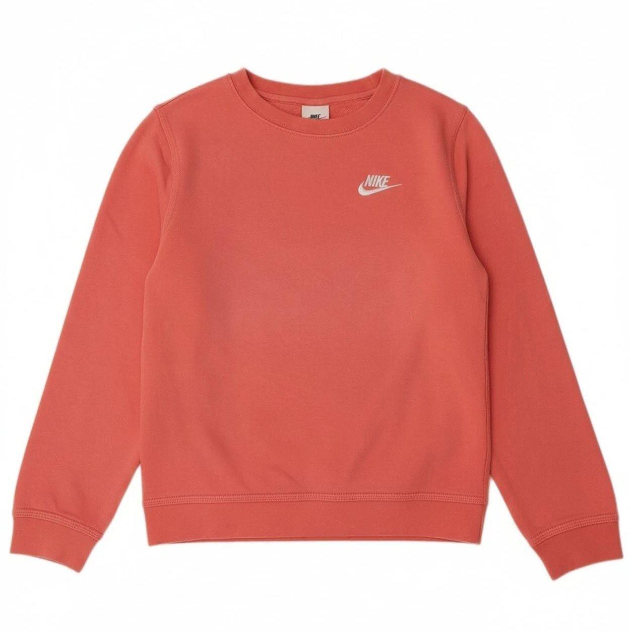 Sportswear Club Fleece Big Kids' (Girls') Boxy Crewneck Sweatshirt